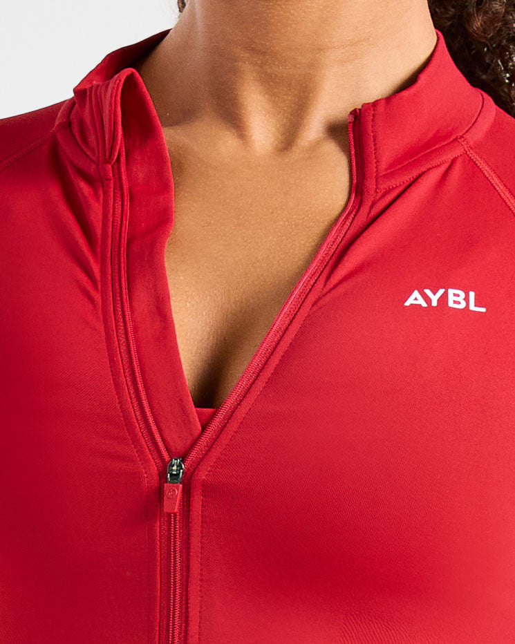 Enhance Seamless Jacket - Red