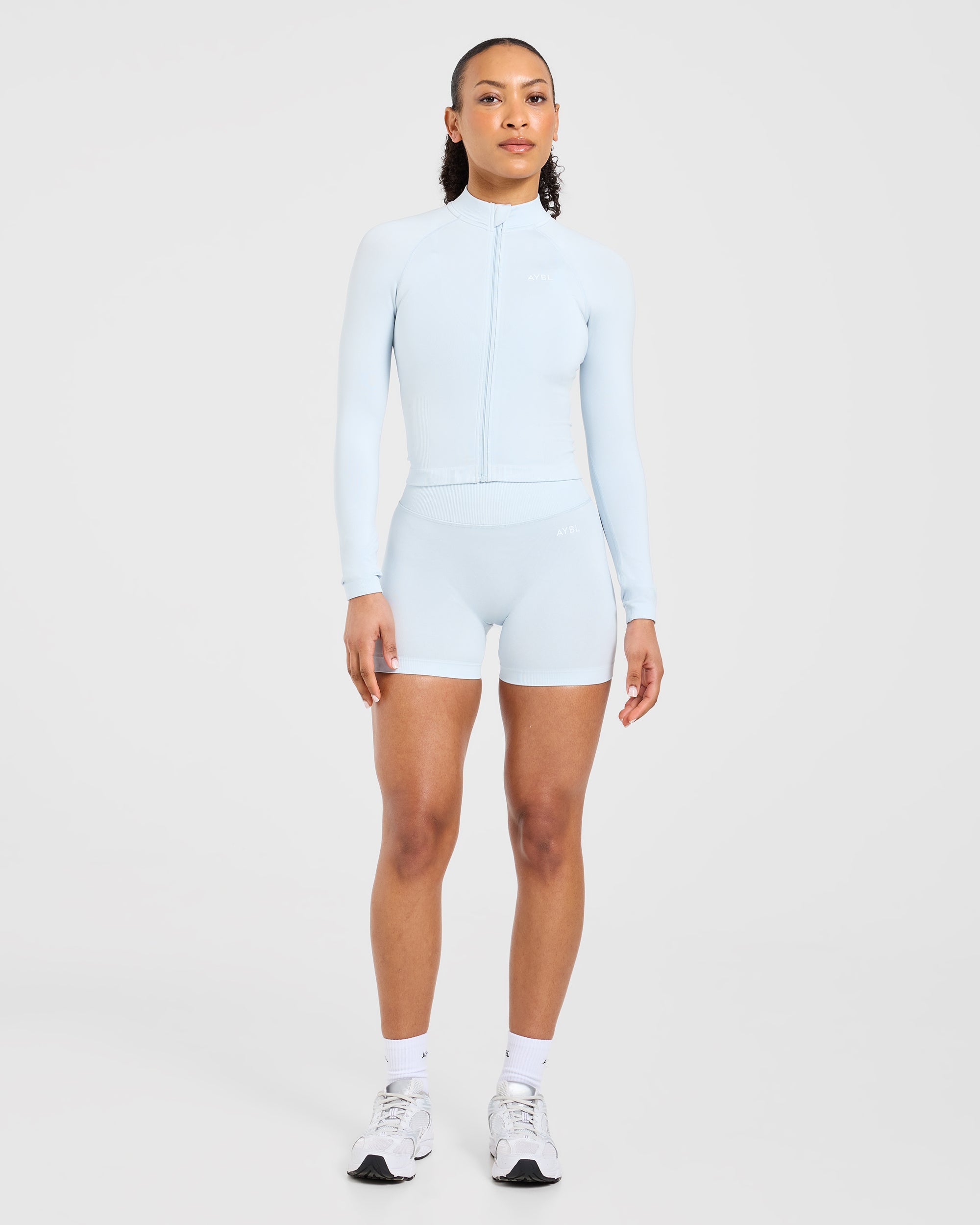Adapt Seamless Jacket - Iced Blue