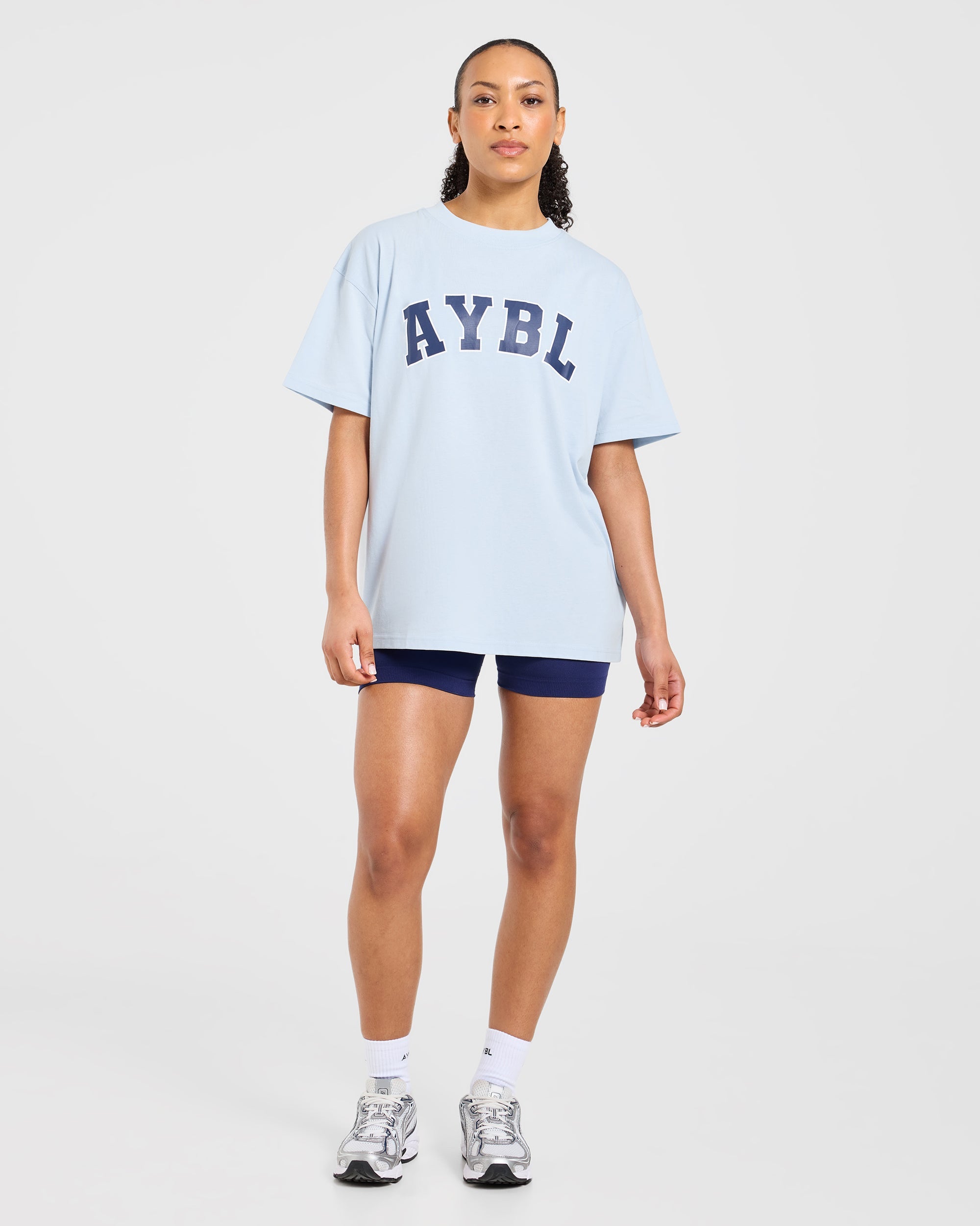 Varsity 2.0 Oversized T Shirt - Blue