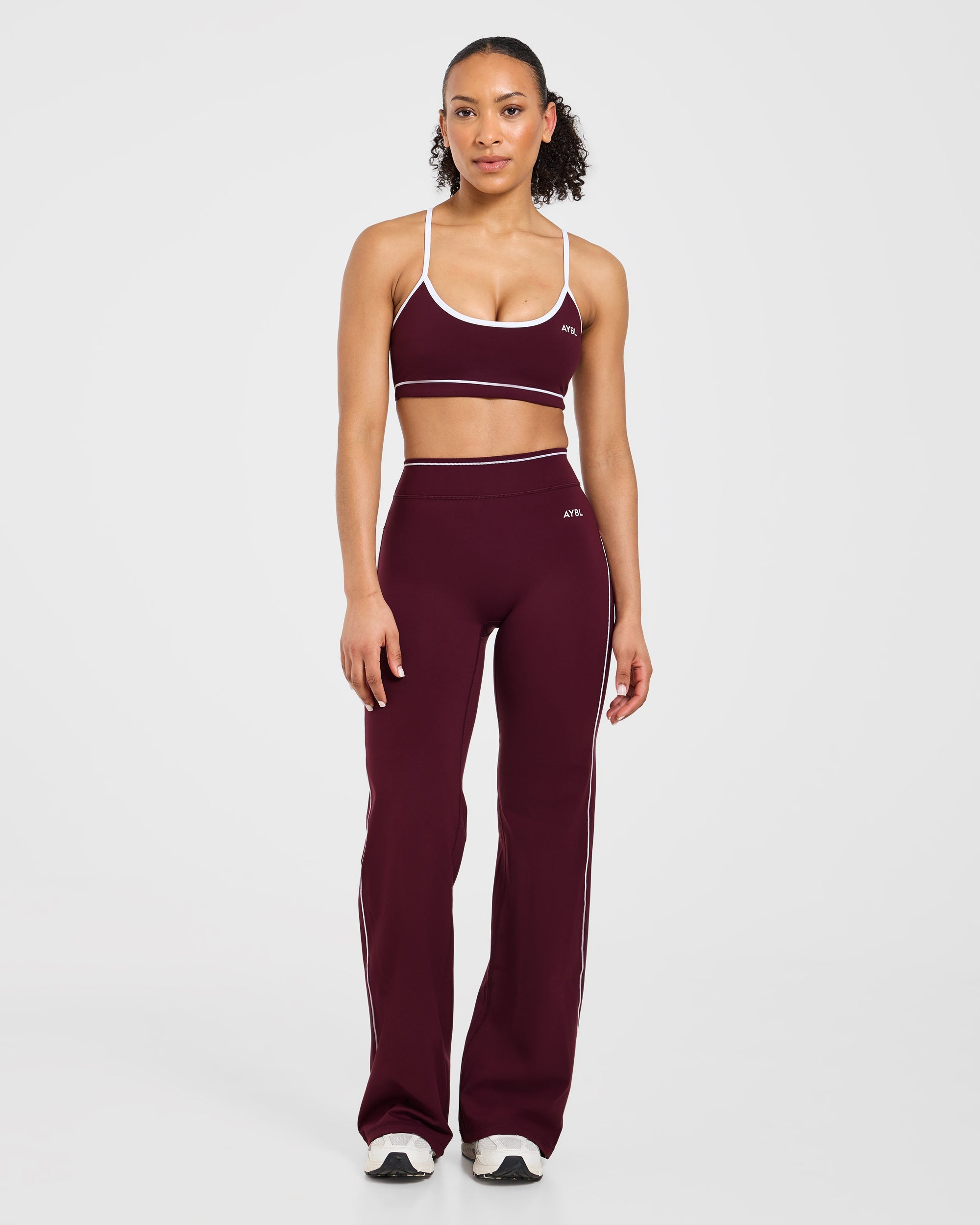 Form Flared Leggings - Deep Mulberry