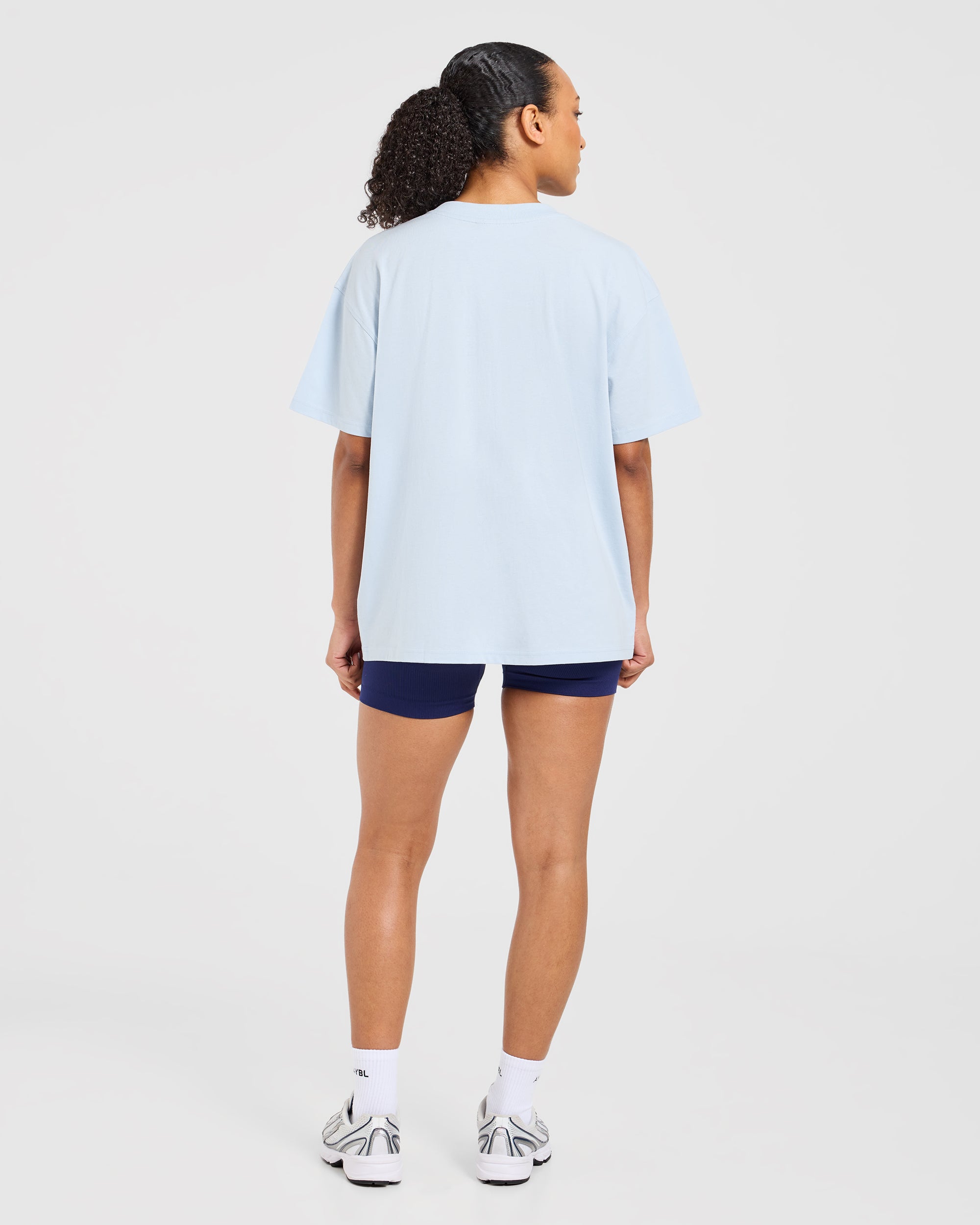 Varsity 2.0 Oversized T Shirt - Blue