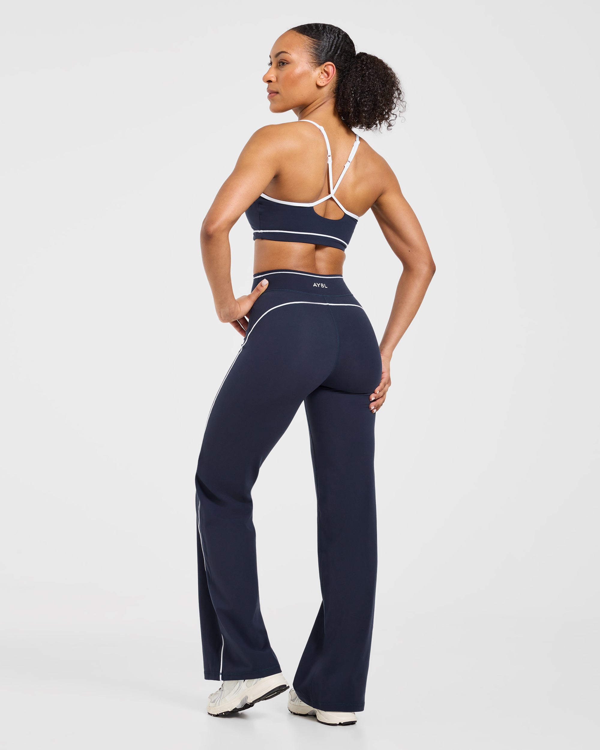 Form Flared Leggings - Muted Navy