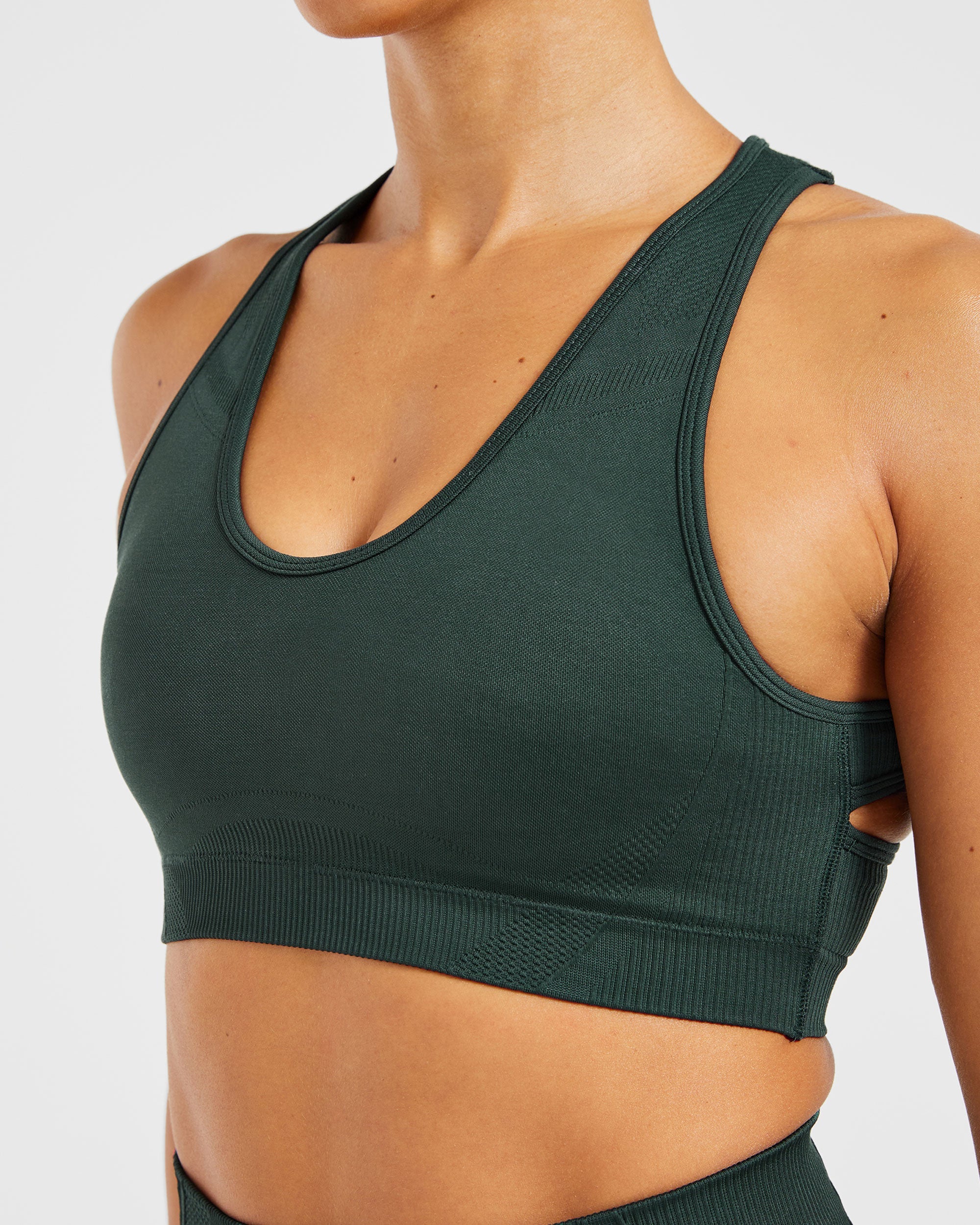 Balance V3 Seamless Sports Bra - Dark Green