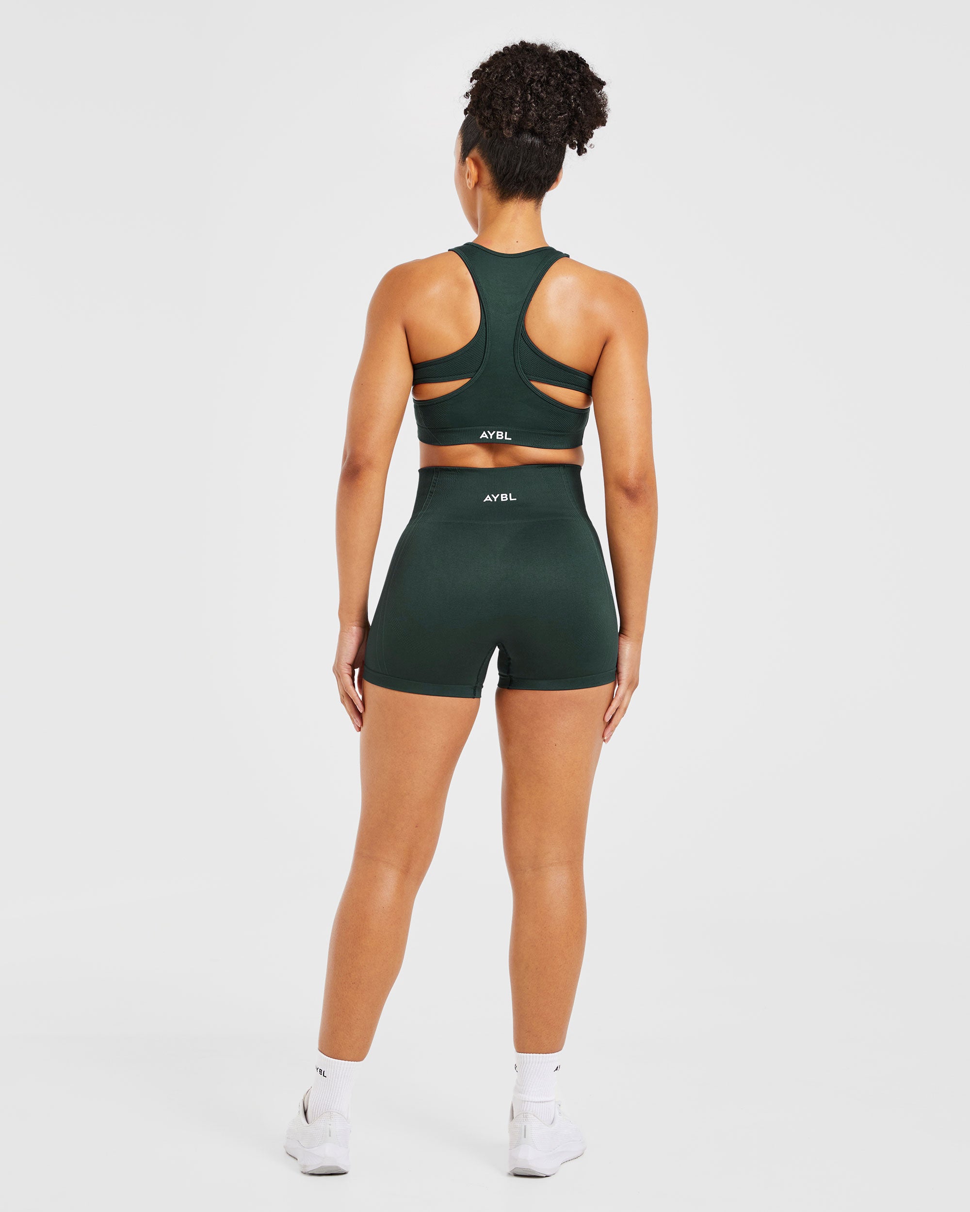 Balance V3 Seamless Sports Bra - Dark Green