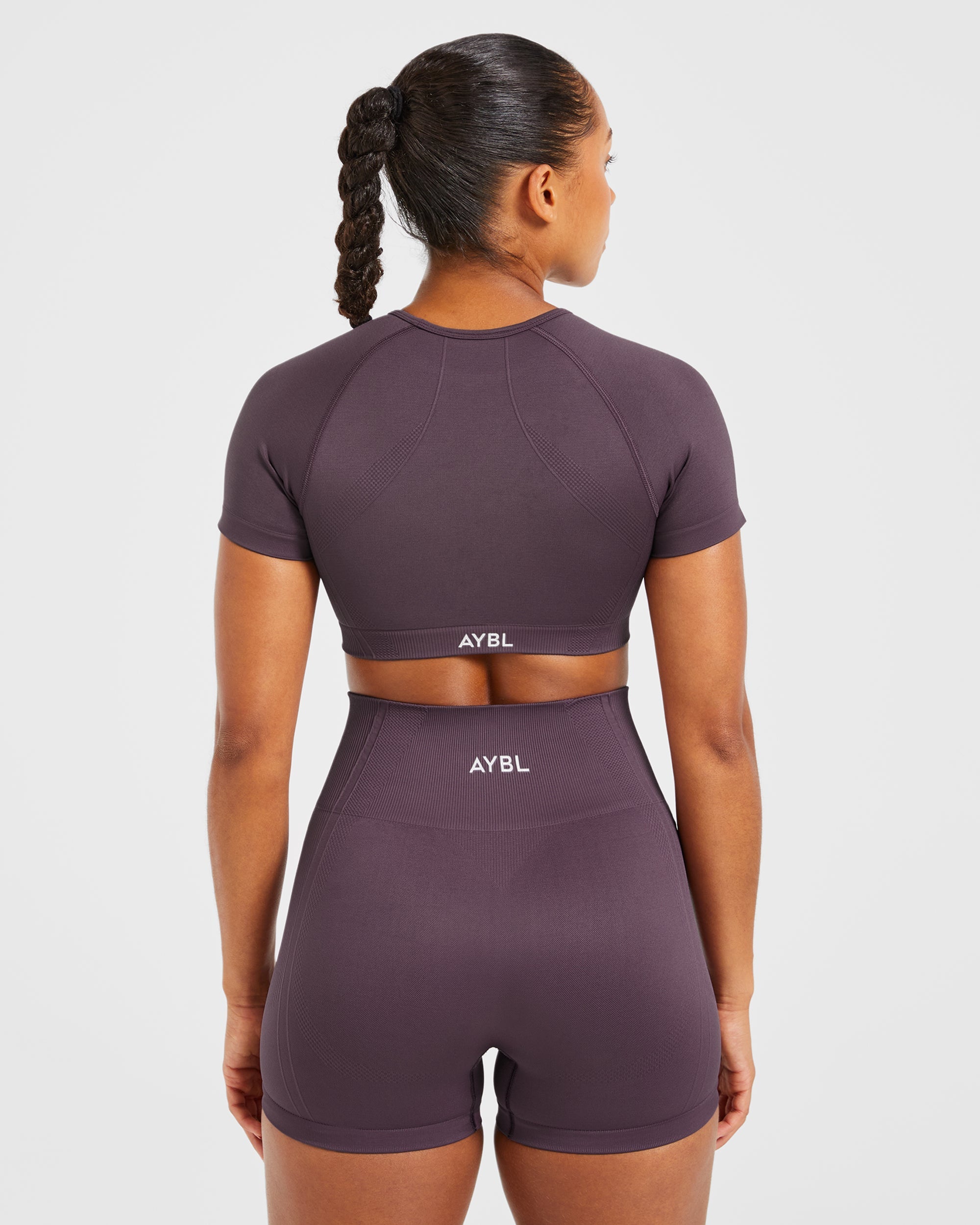 Balance V3 Seamless Crop Top - Purple