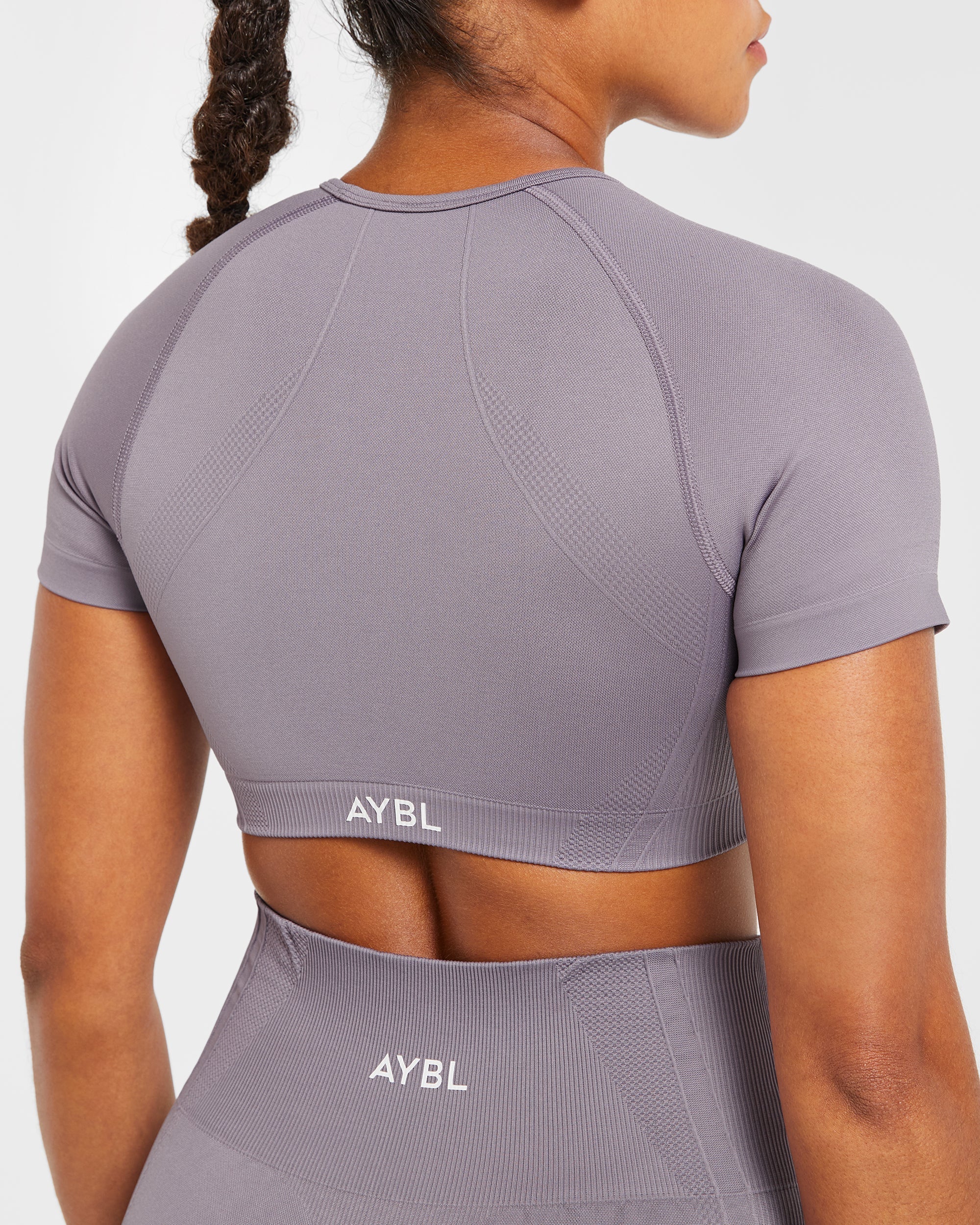 Balance V3 Seamless Crop Top - Mauve