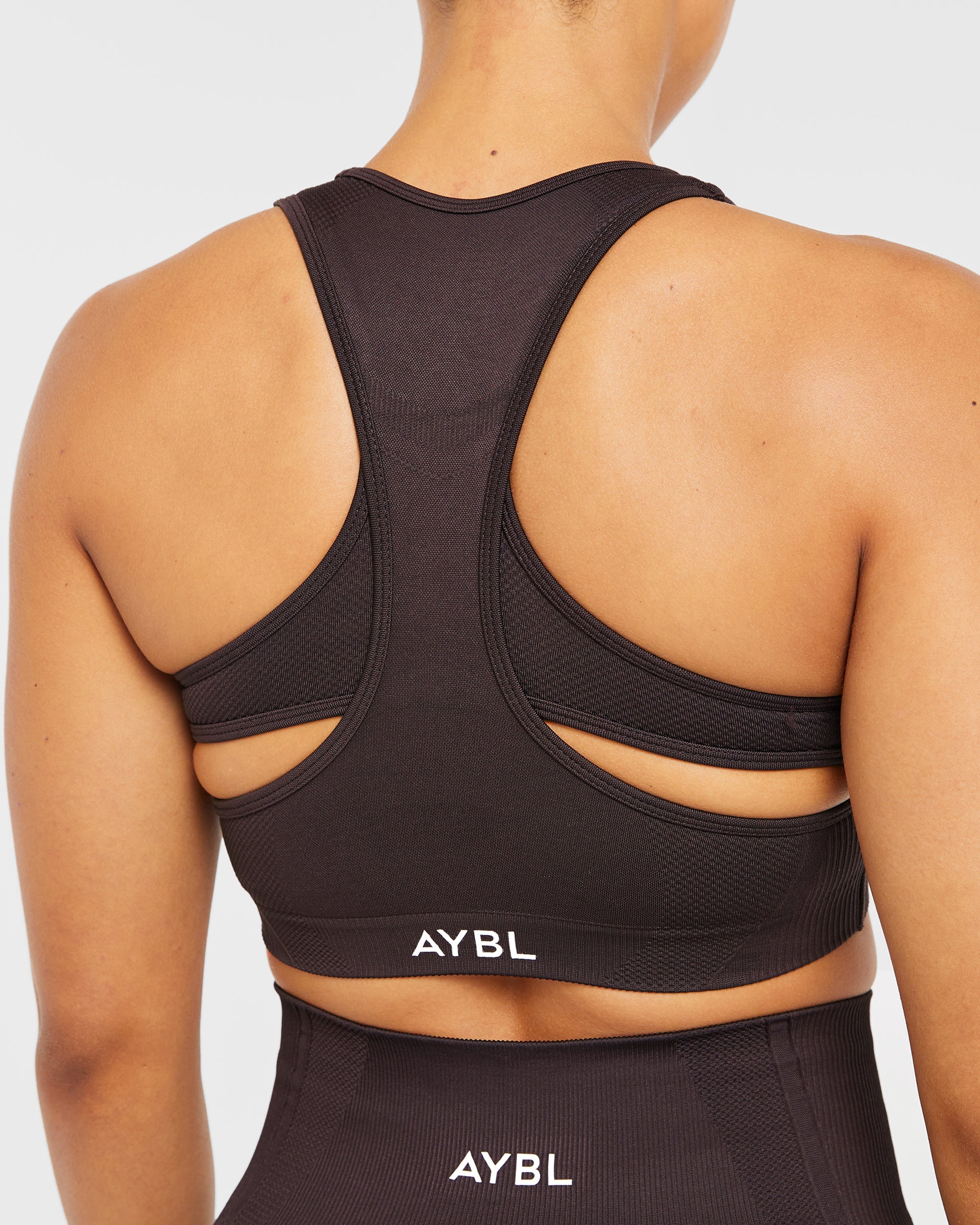 Balance V3 Seamless Sports Bra - Dark Brown