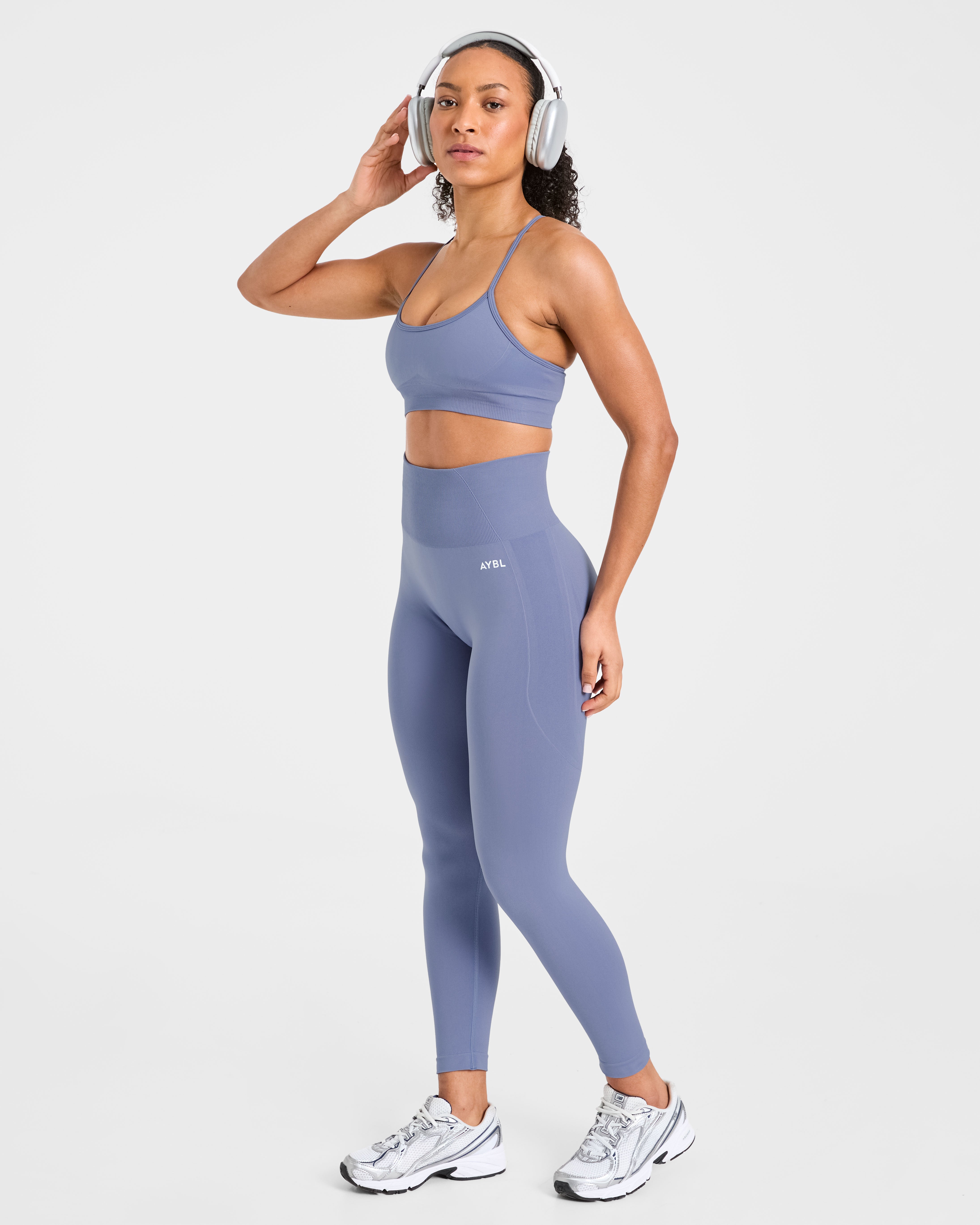 Empower Seamless Leggings - Slate Blue
