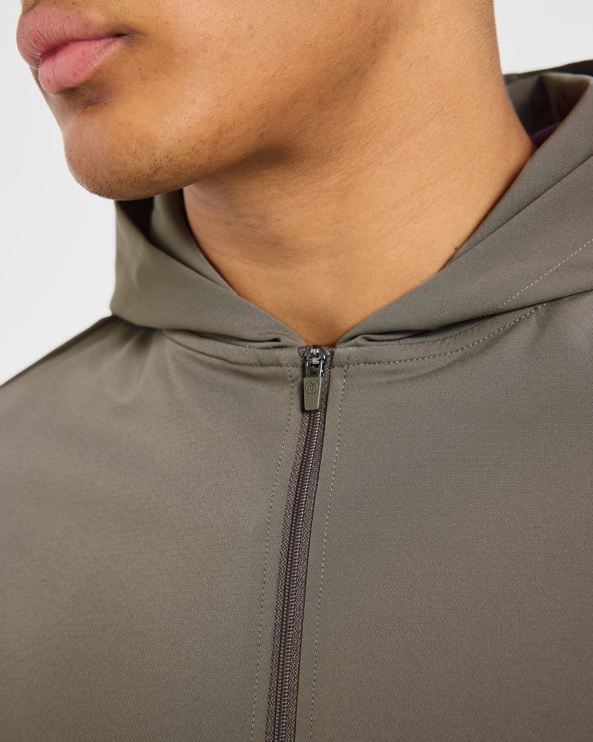 Precision 1/4 Zip Wind Pullover - Deep Woodland