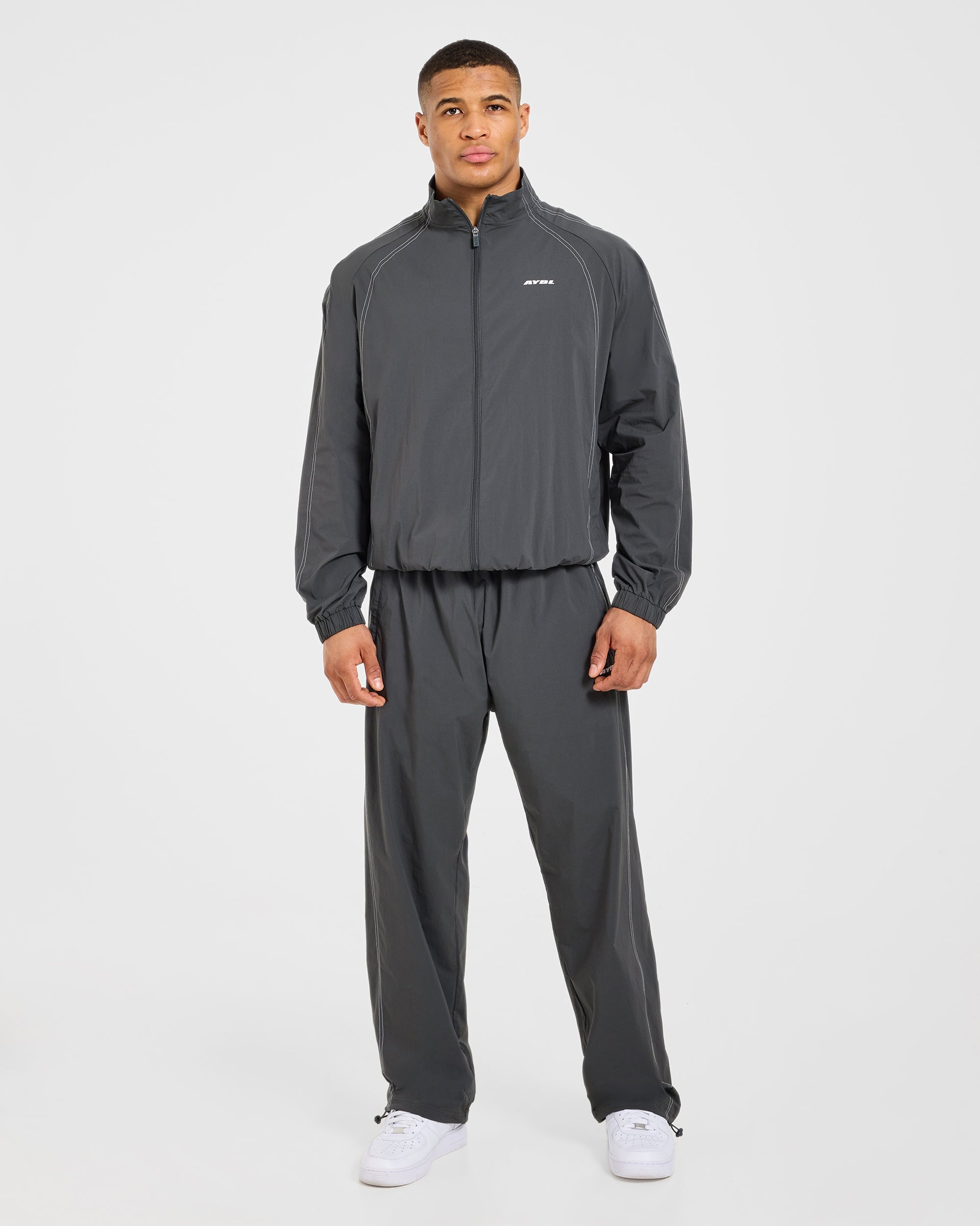 Restore Track Jacket - Charcoal
