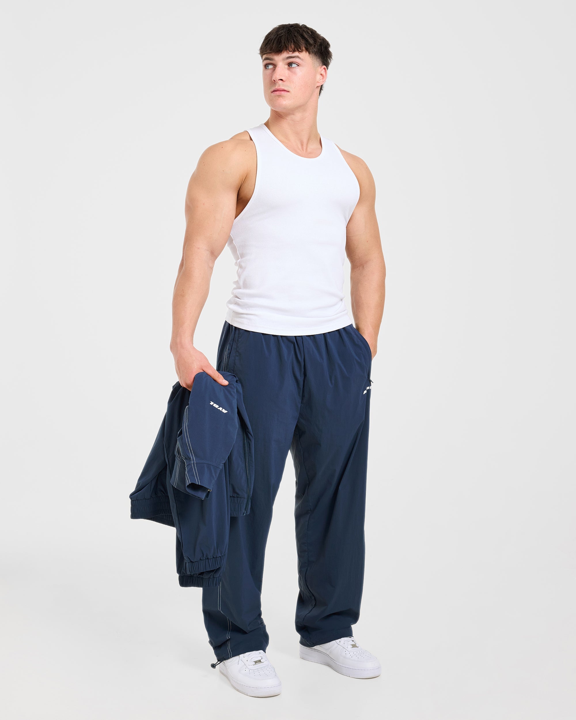 Restore Track Joggers - Navy Blue