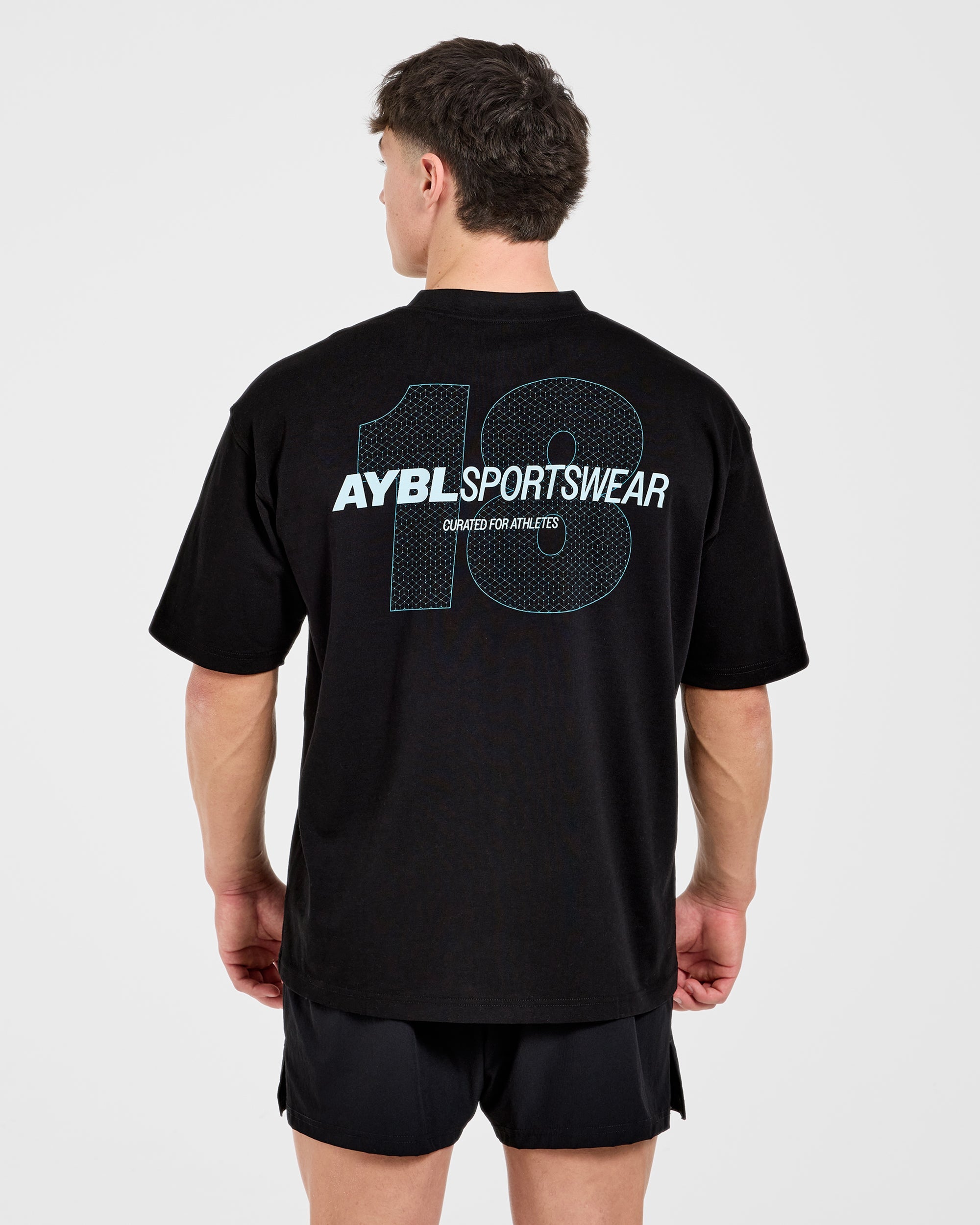 AYBL Sportswear 18 Oversized T Shirt - Black
