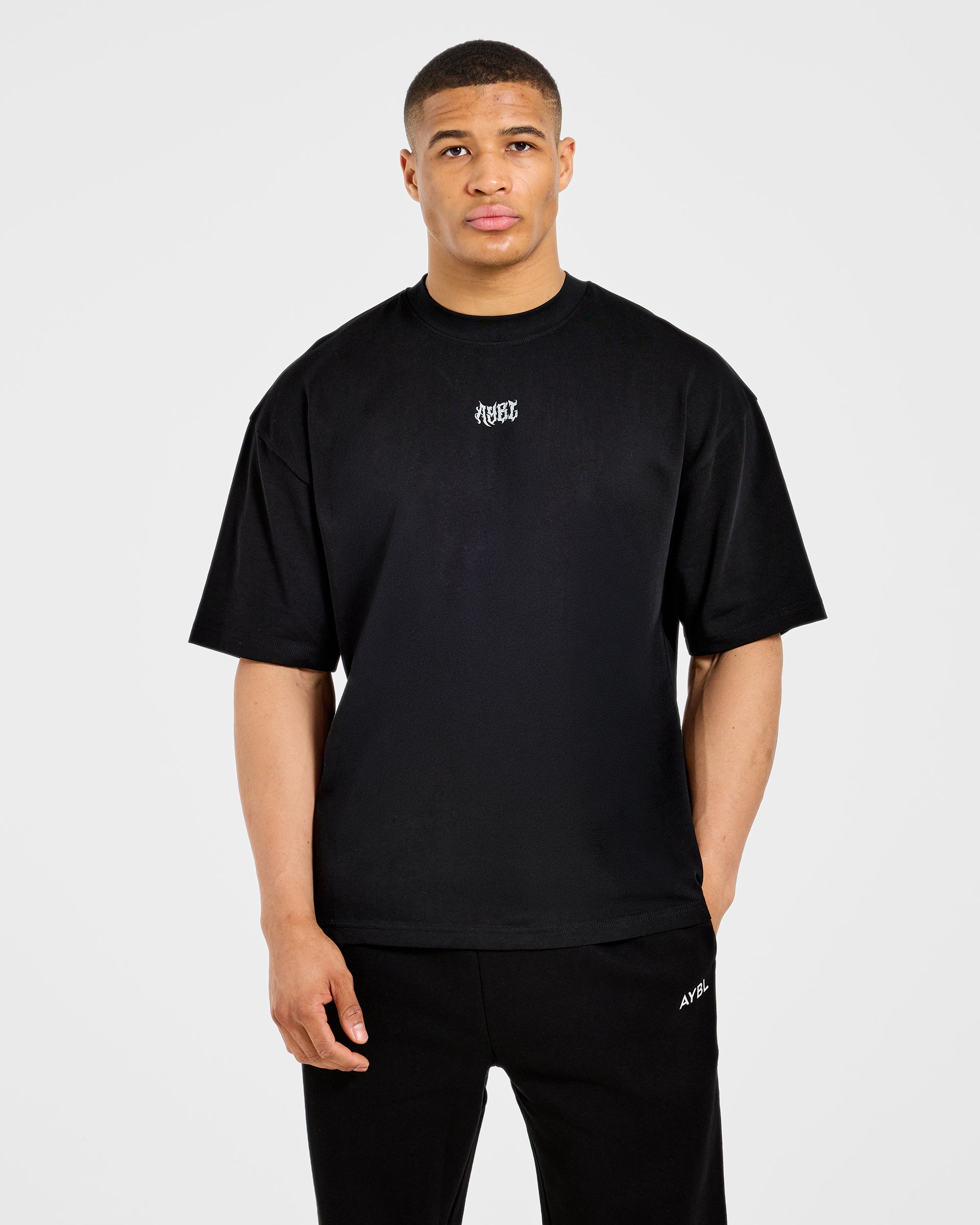 Lift Forge Oversized T Shirt - Black