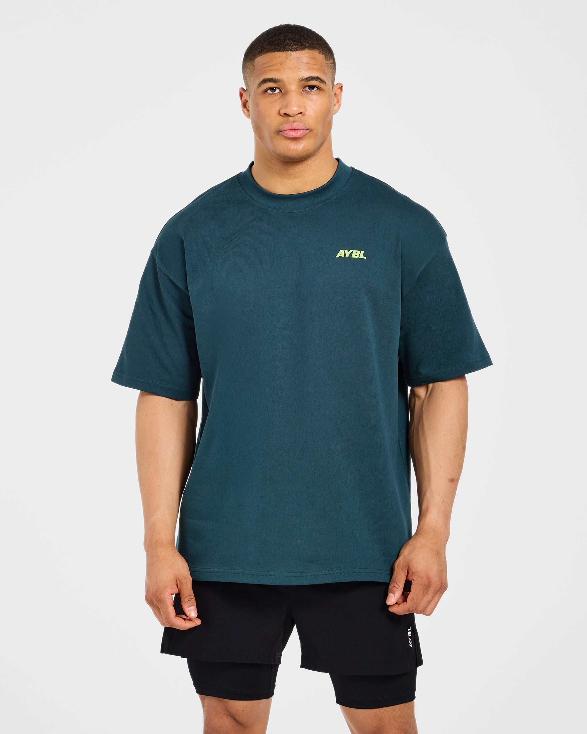 AYBL Sportswear 18 Oversized T Shirt - Teal Green