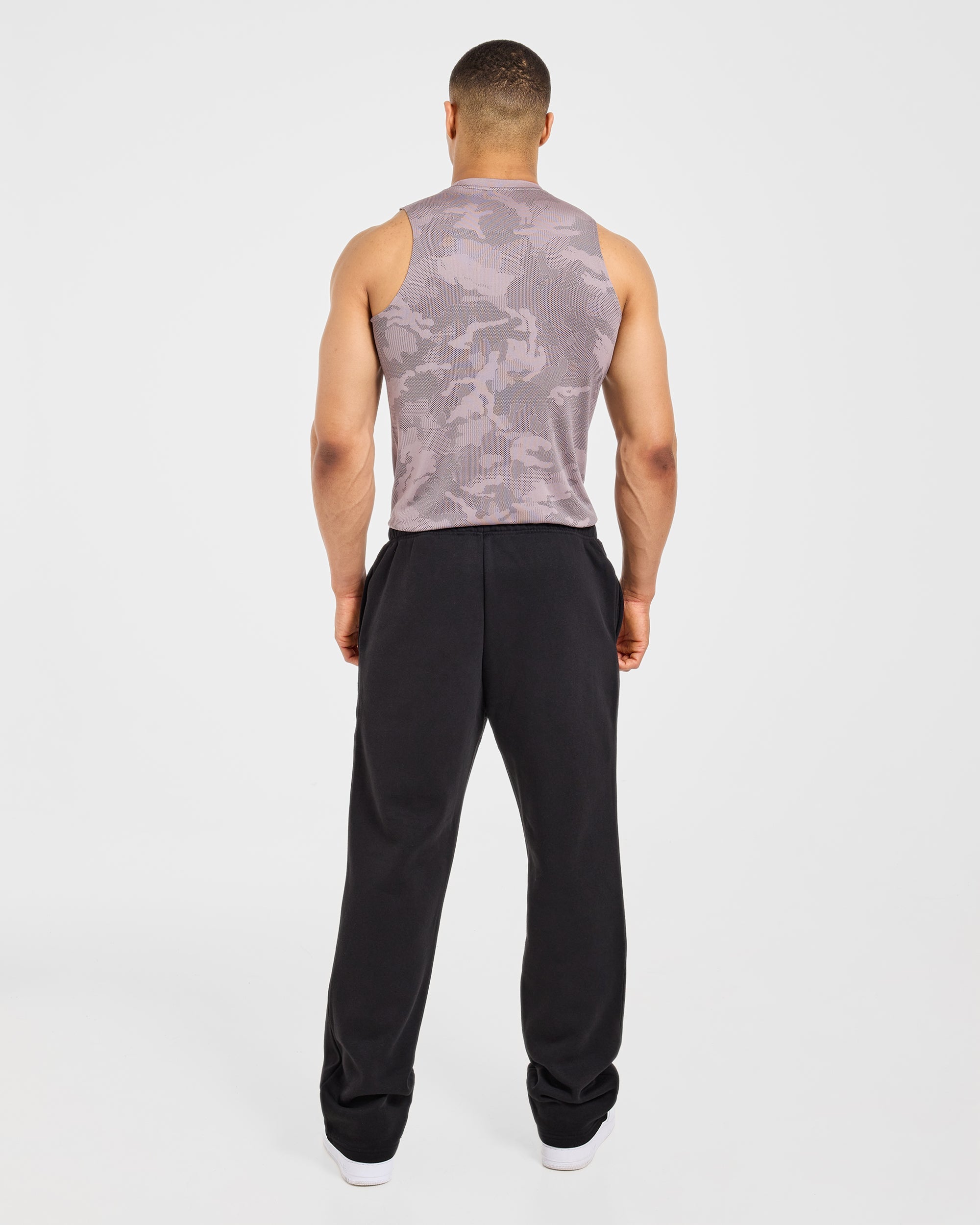Camo Seamless Tank - Woodland Taupe
