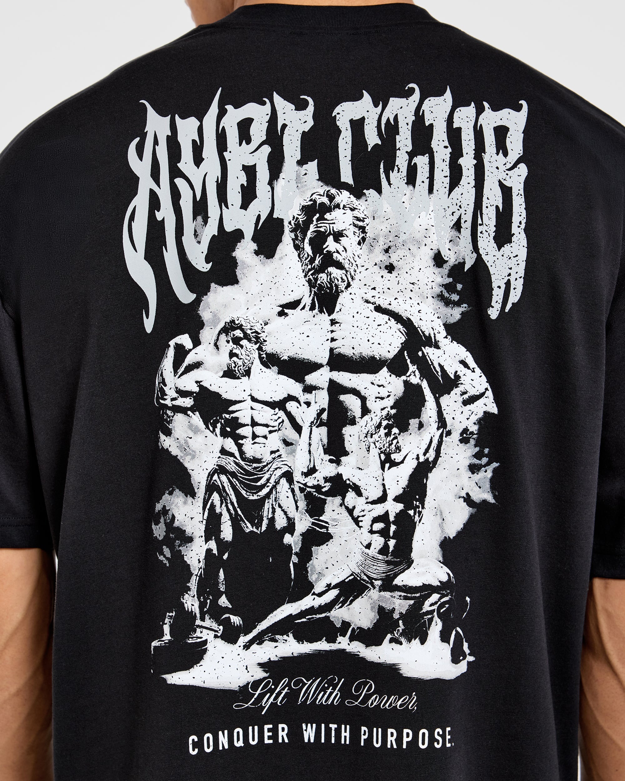Lift Forge Oversized T Shirt - Black