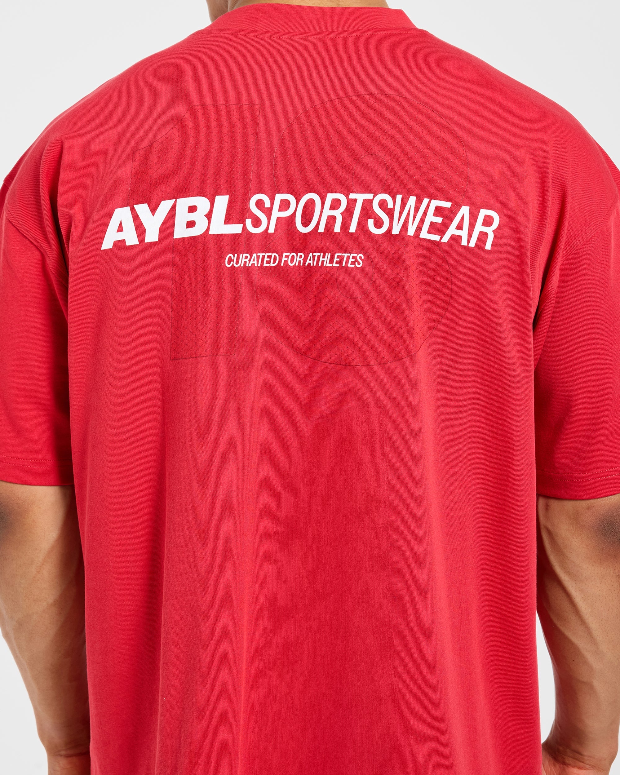 AYBL Sportswear 18 Oversized T Shirt - Red