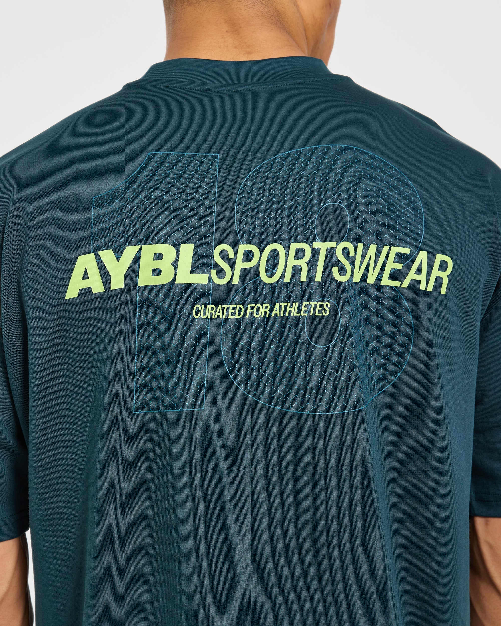 AYBL Sportswear 18 Oversized T Shirt - Teal Green