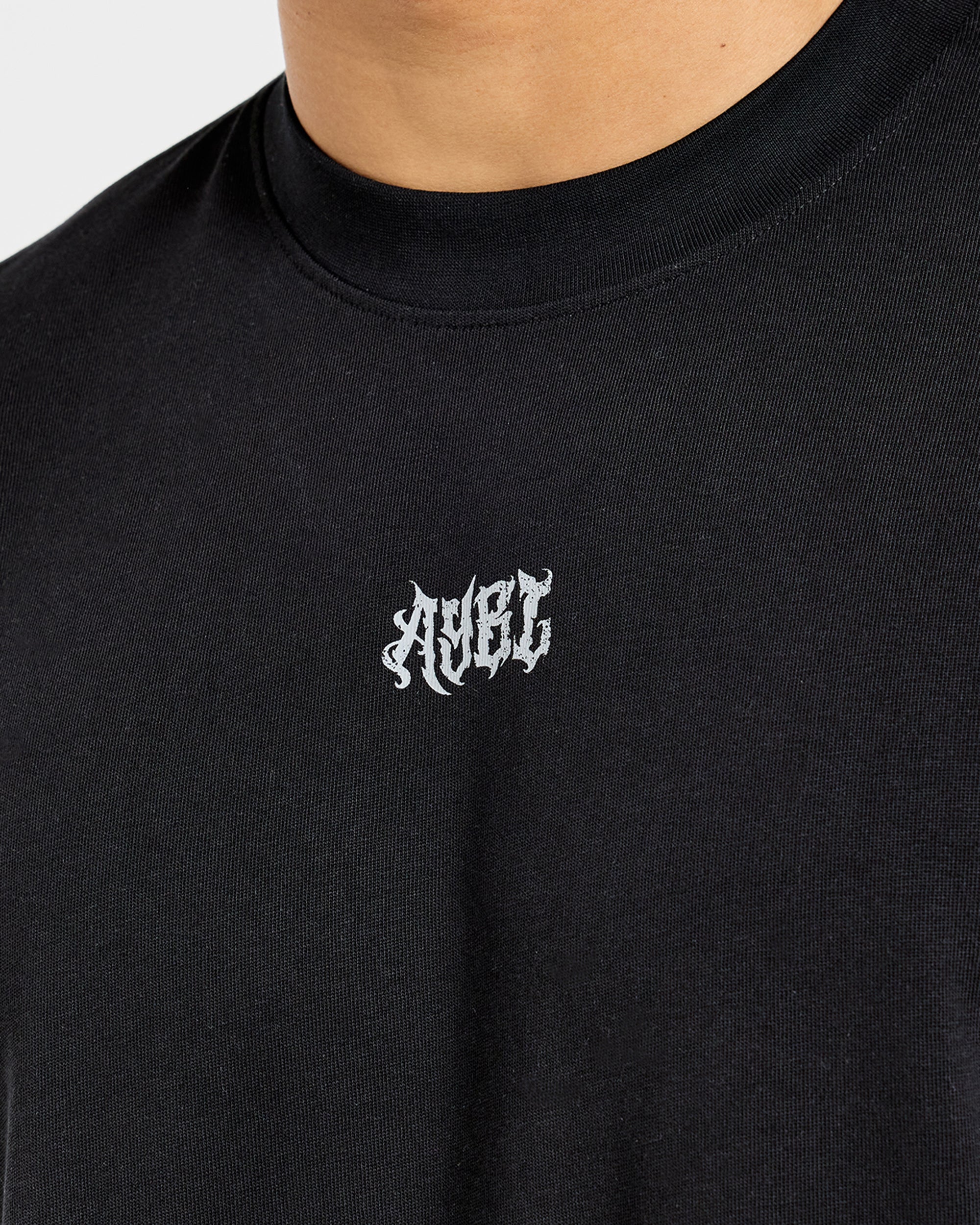 Lift Forge Oversized T Shirt - Black