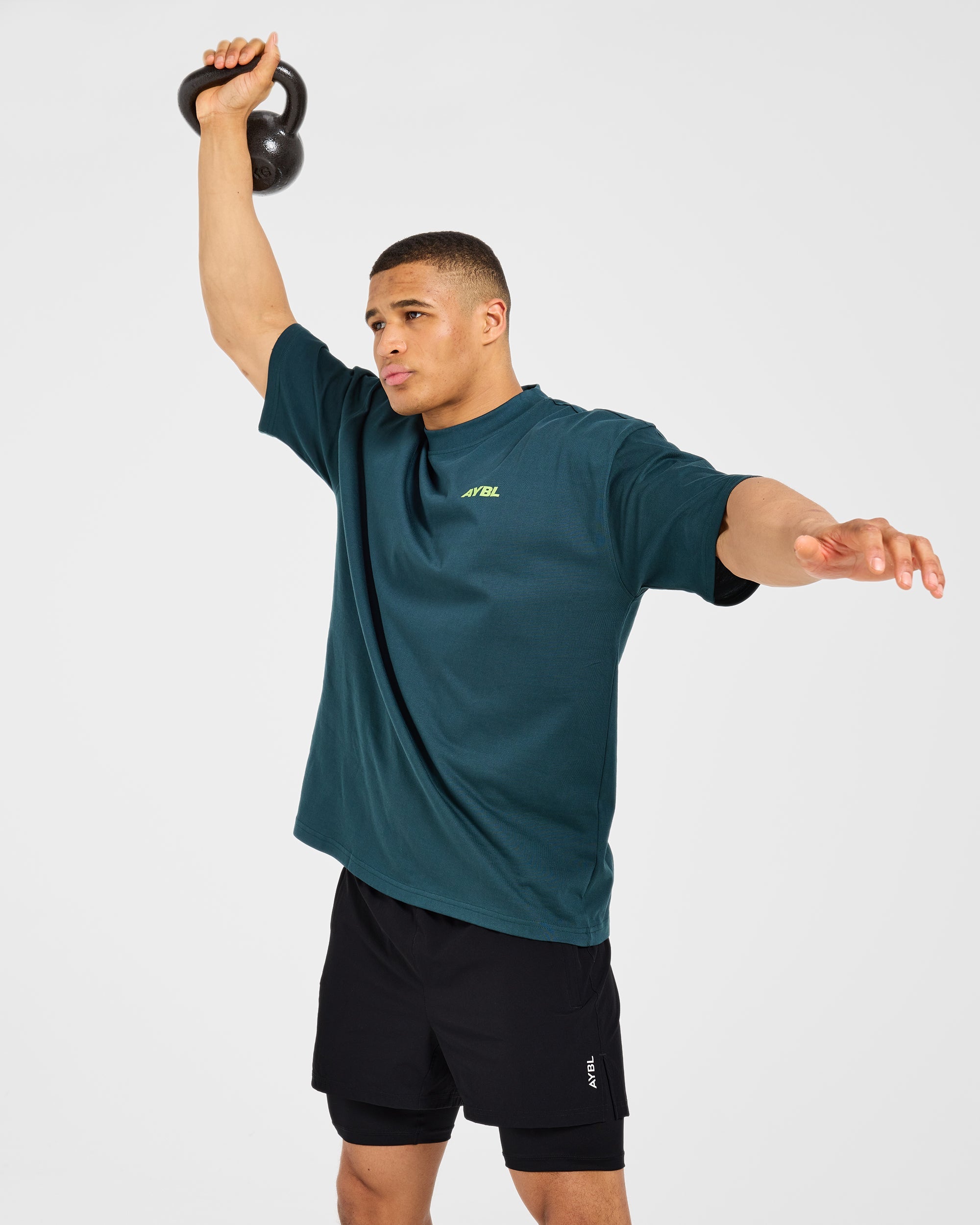 AYBL Sportswear 18 Oversized T Shirt - Teal Green