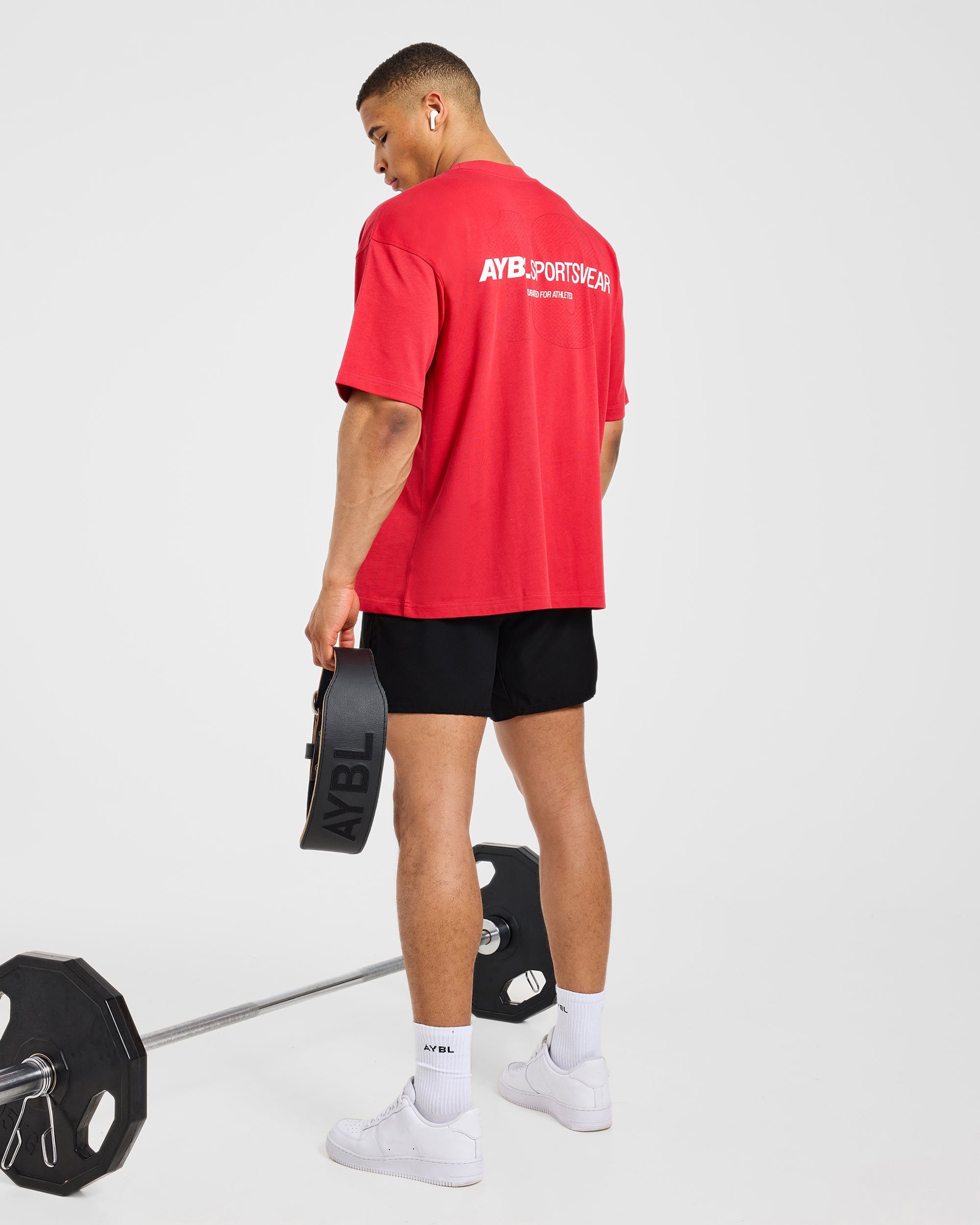 AYBL Sportswear 18 Oversized T Shirt - Red