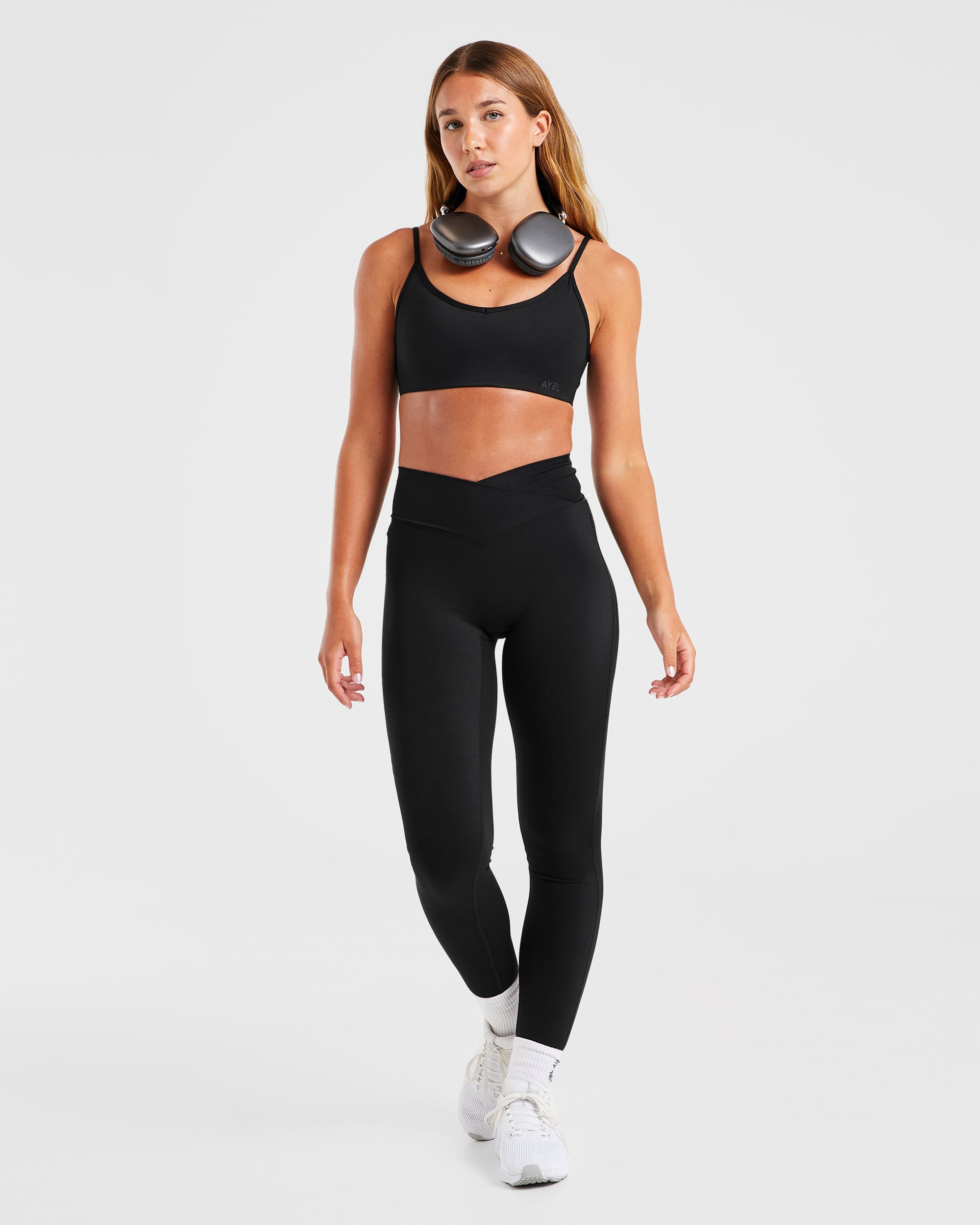 Sculpt Wrap Leggings - Black