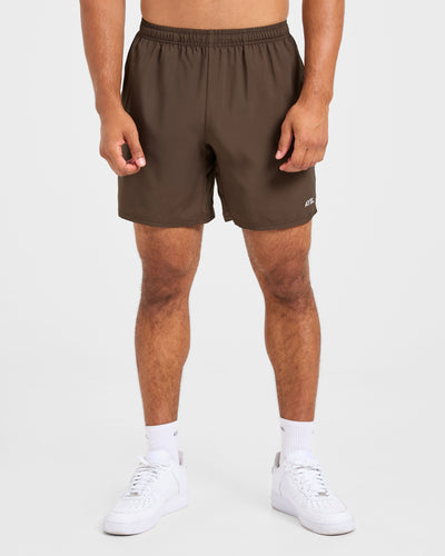 Core 7" Shorts - Deep Brown