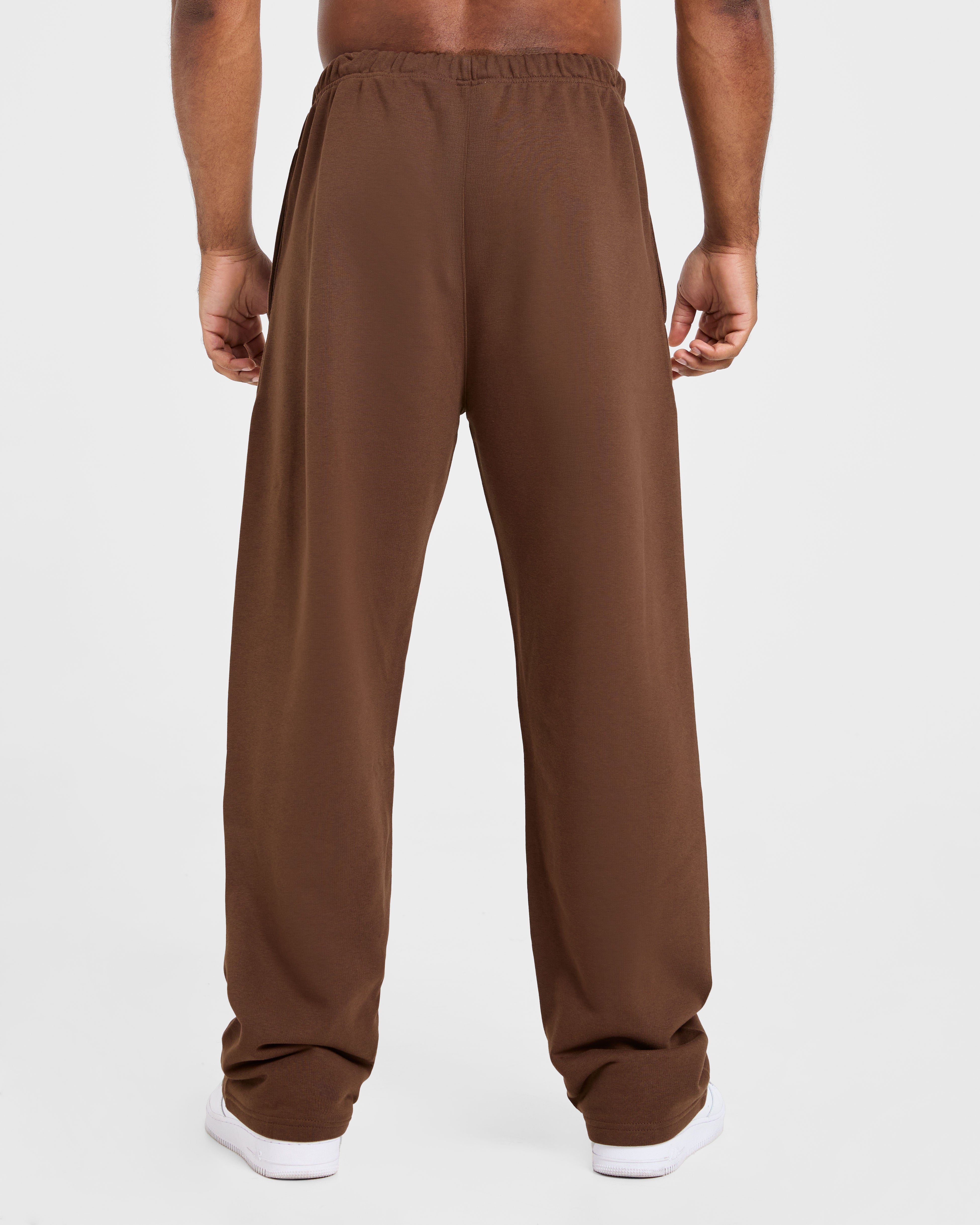 Craft Oversized Straight Leg Joggers - Brown