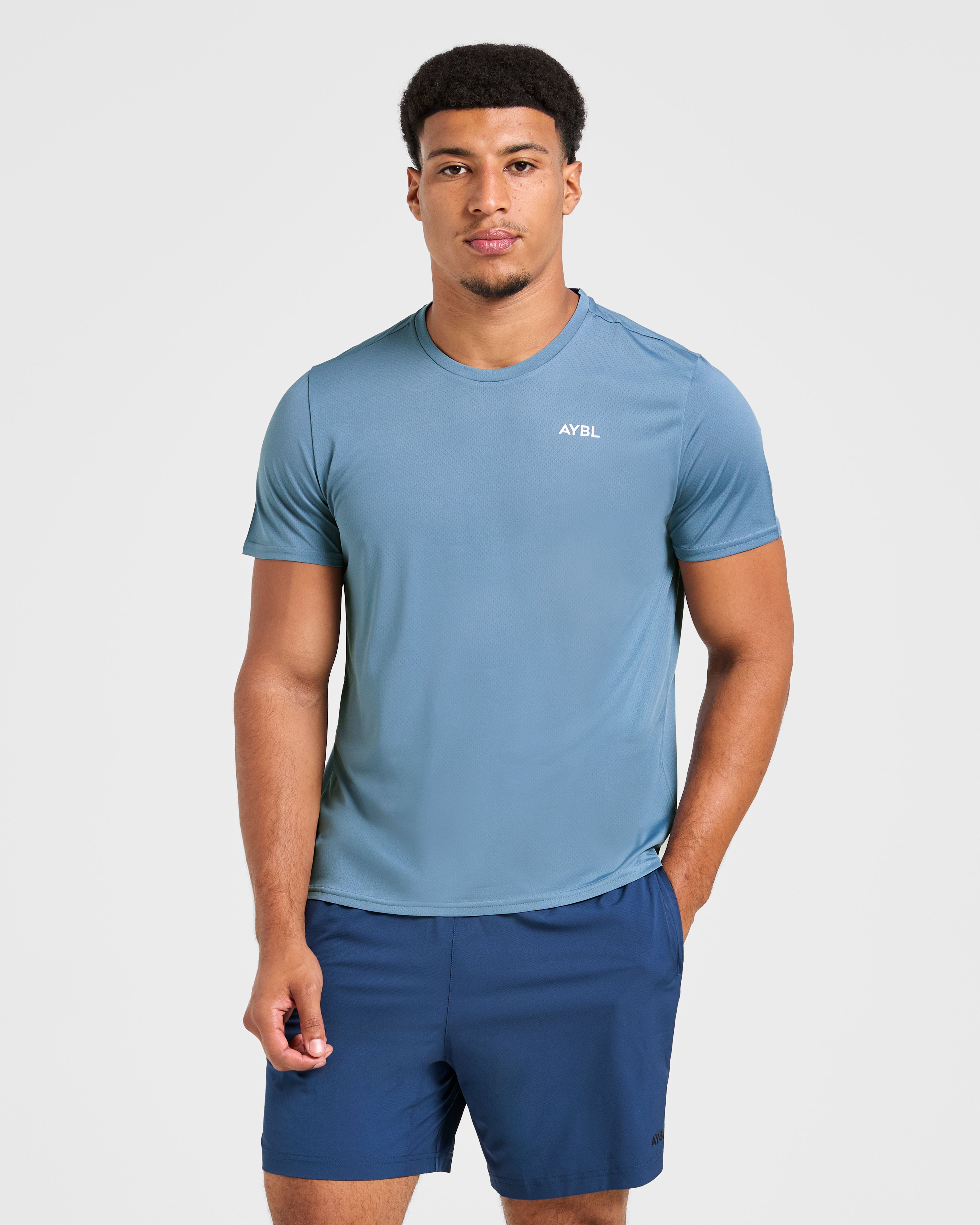 Origin T Shirt - Slate Blue