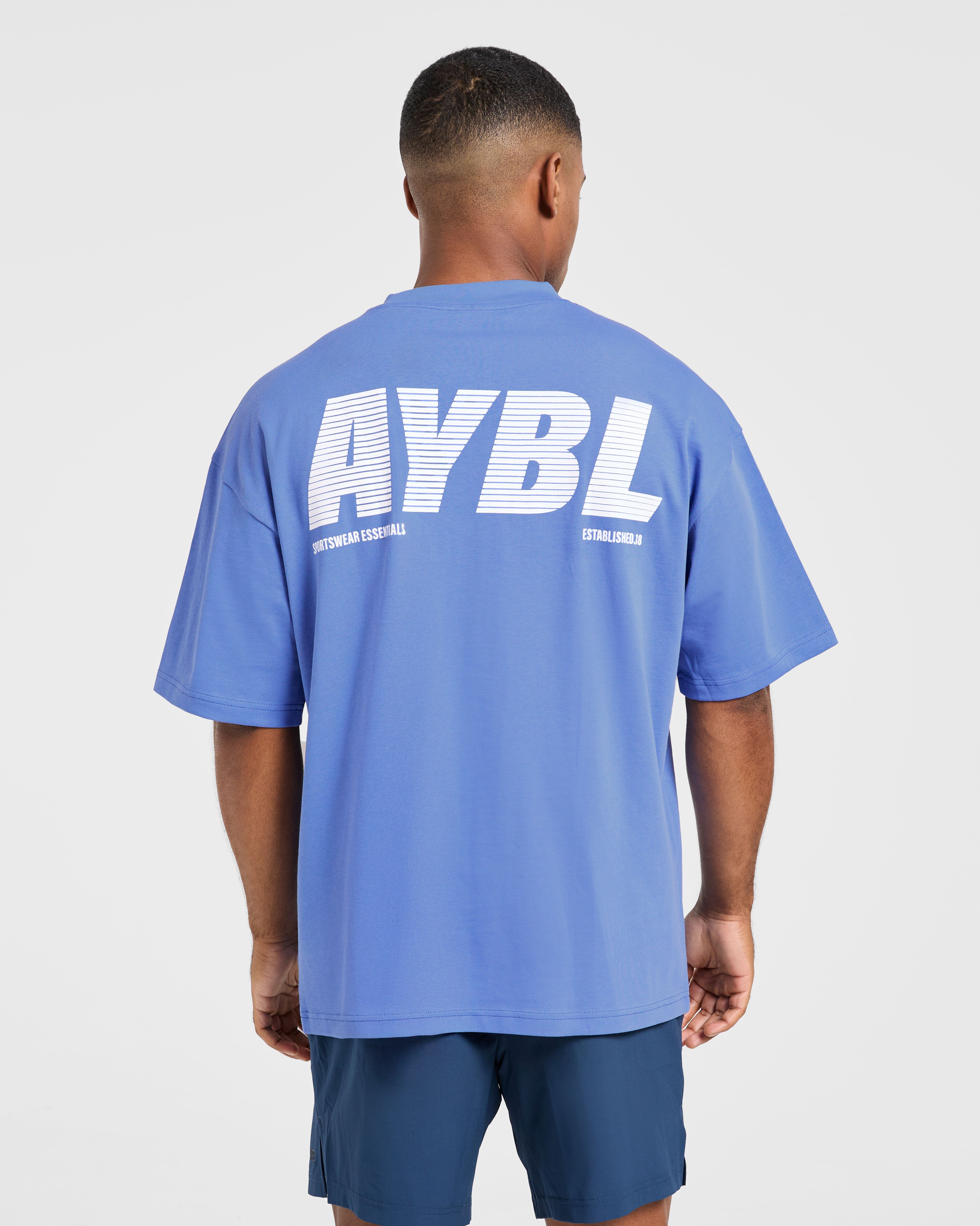Sportswear Essentials Oversized T Shirt - Indigo Blue