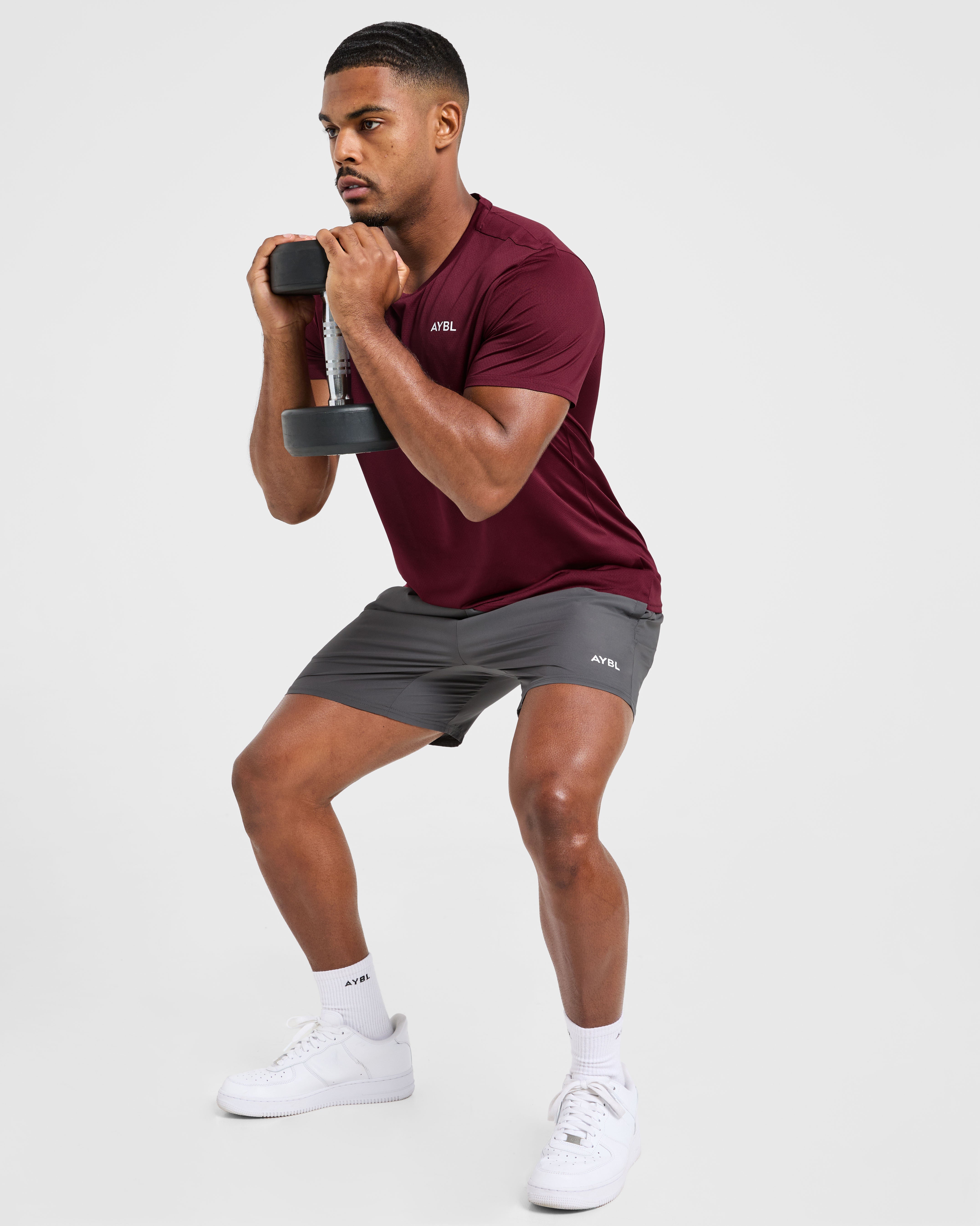 Origin T Shirt - Merlot Red