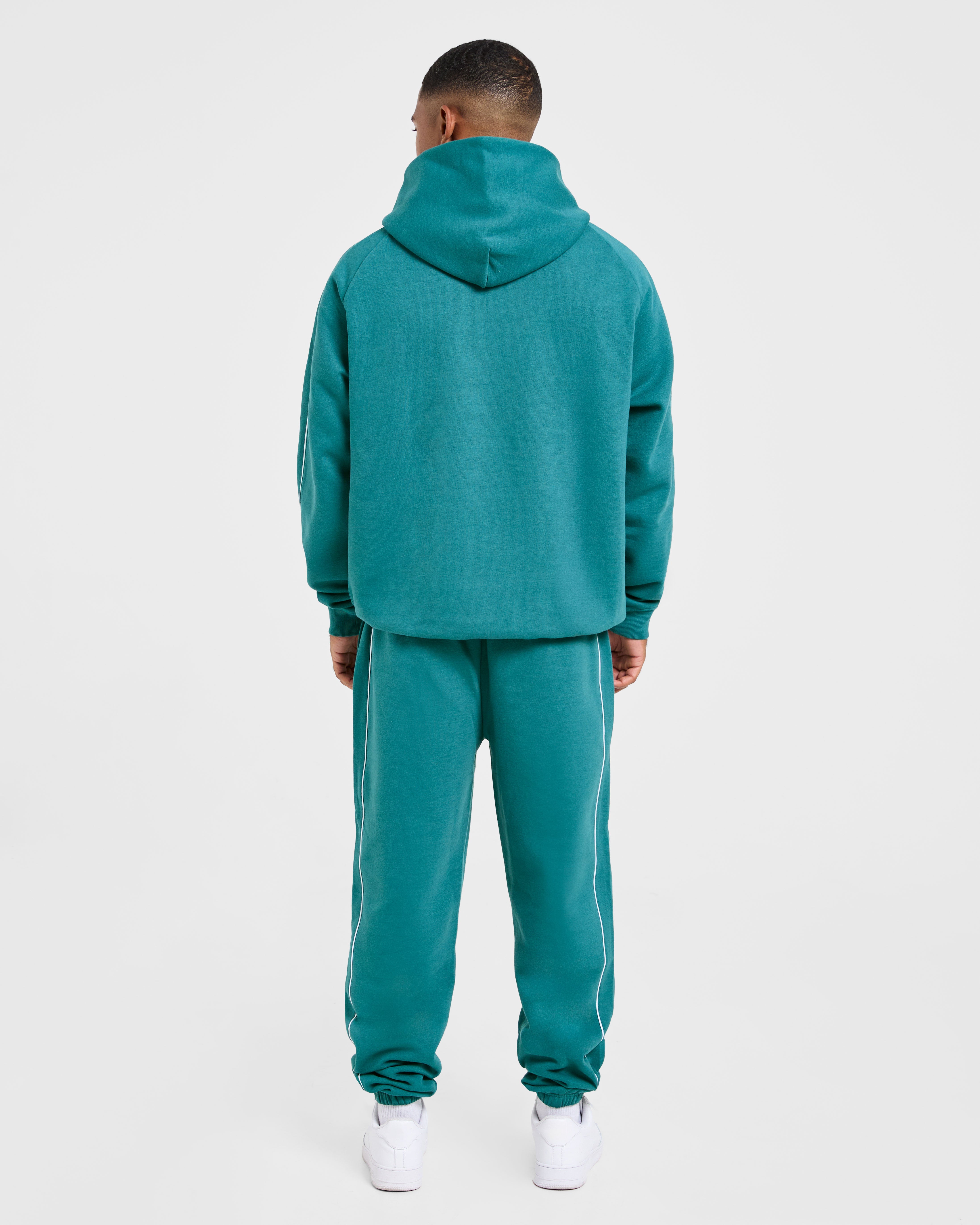 Restore Oversized Hoodie - Deep Teal