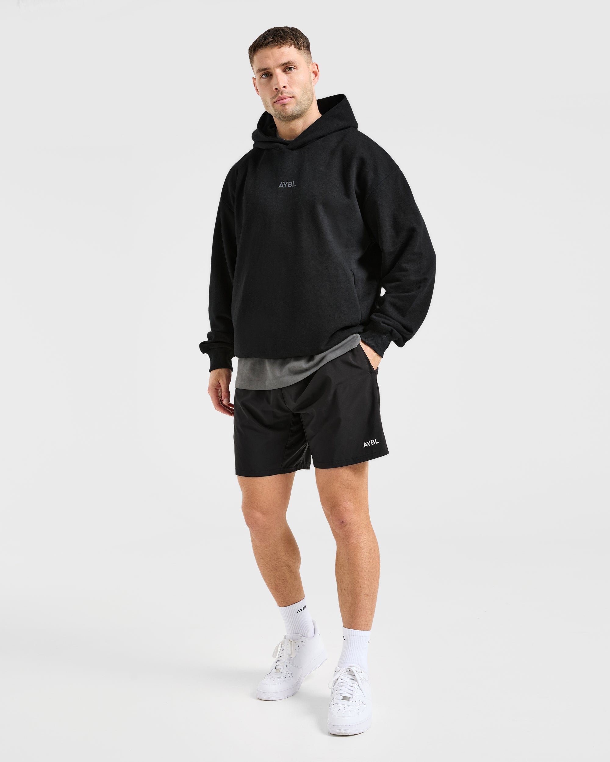 Core 7" Shorts – Schwarz