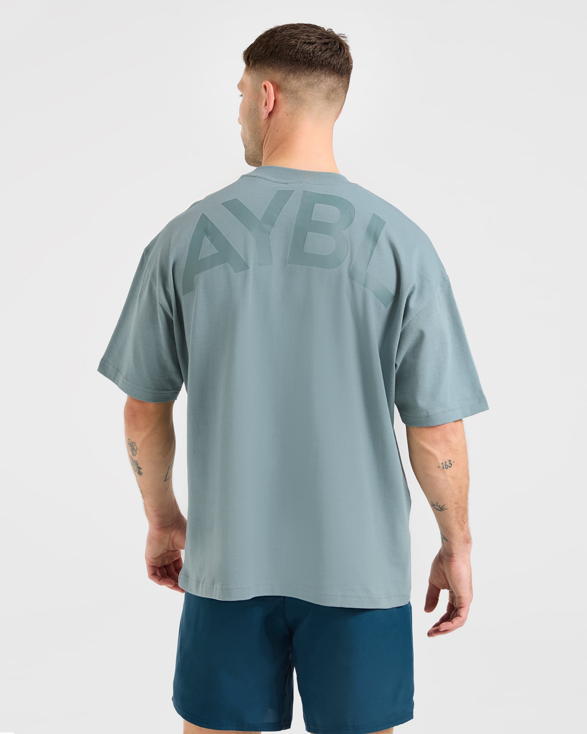 Essential Oversized T Shirt - Ocean Mist