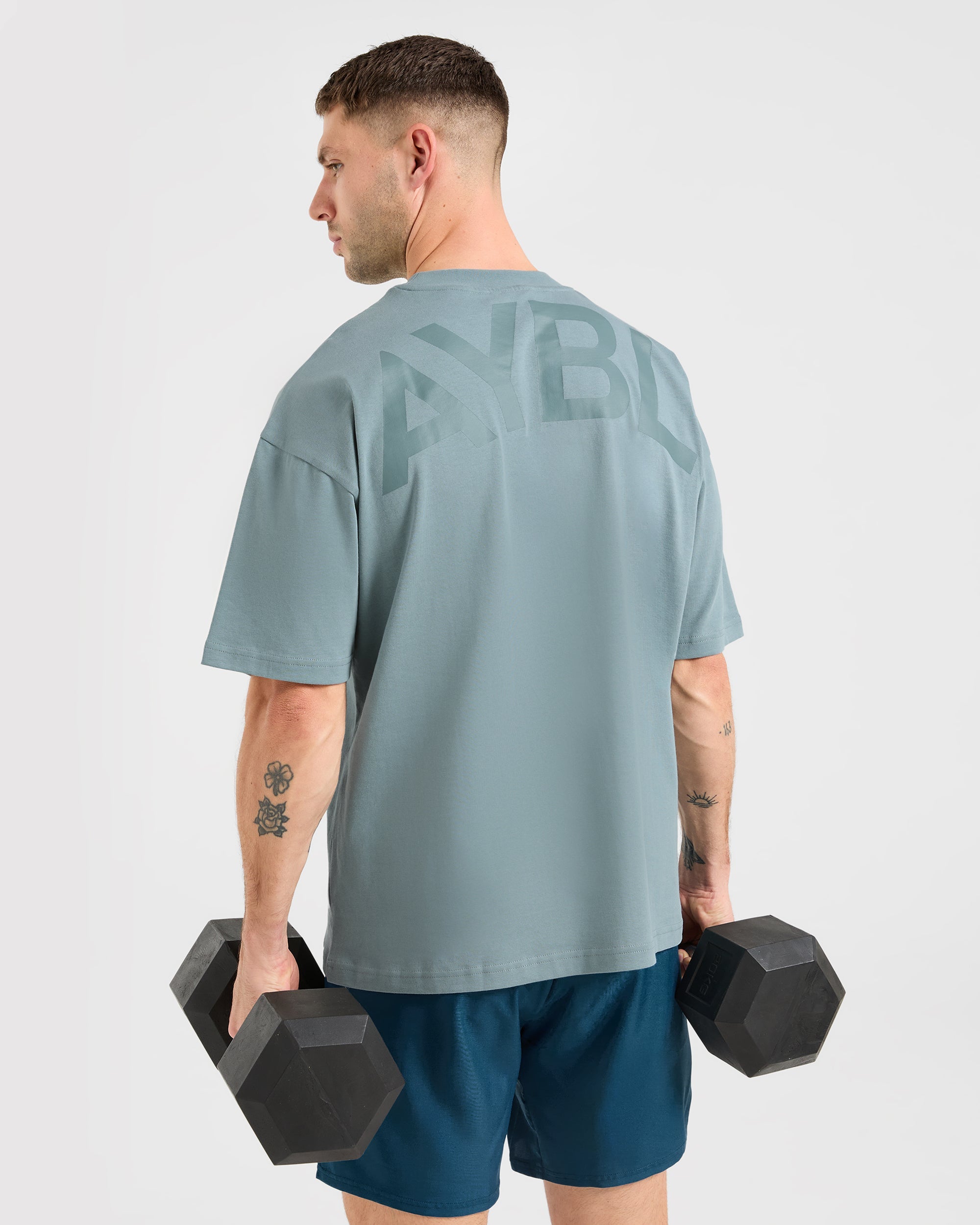 Essential Oversized T Shirt - Ocean Mist