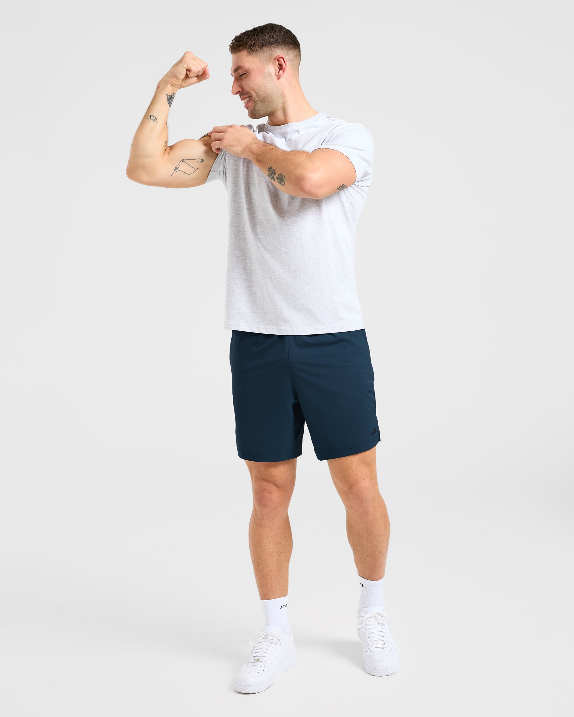 Ascend Shorts - Navy Blue