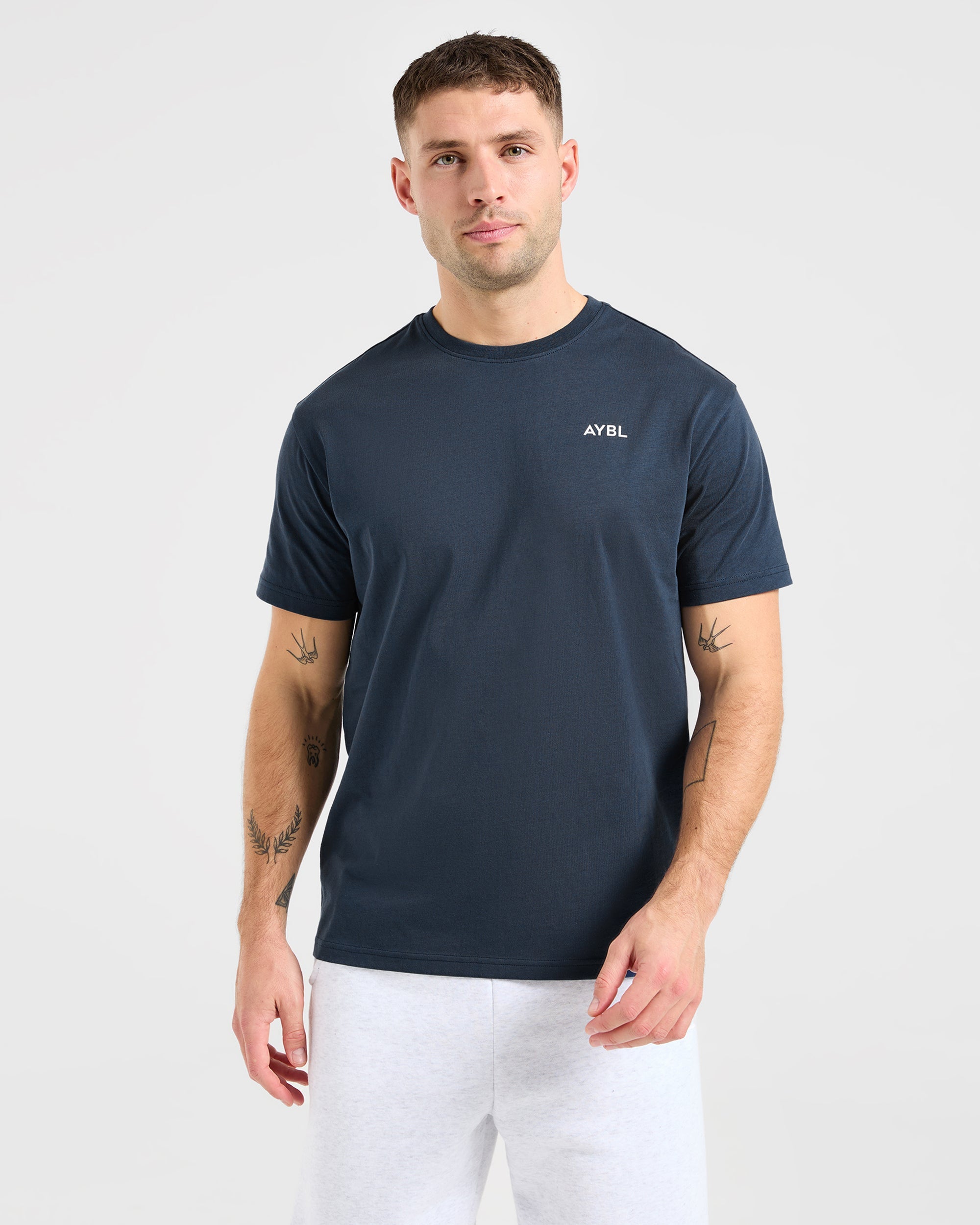 Essential T Shirt - Navy Blue