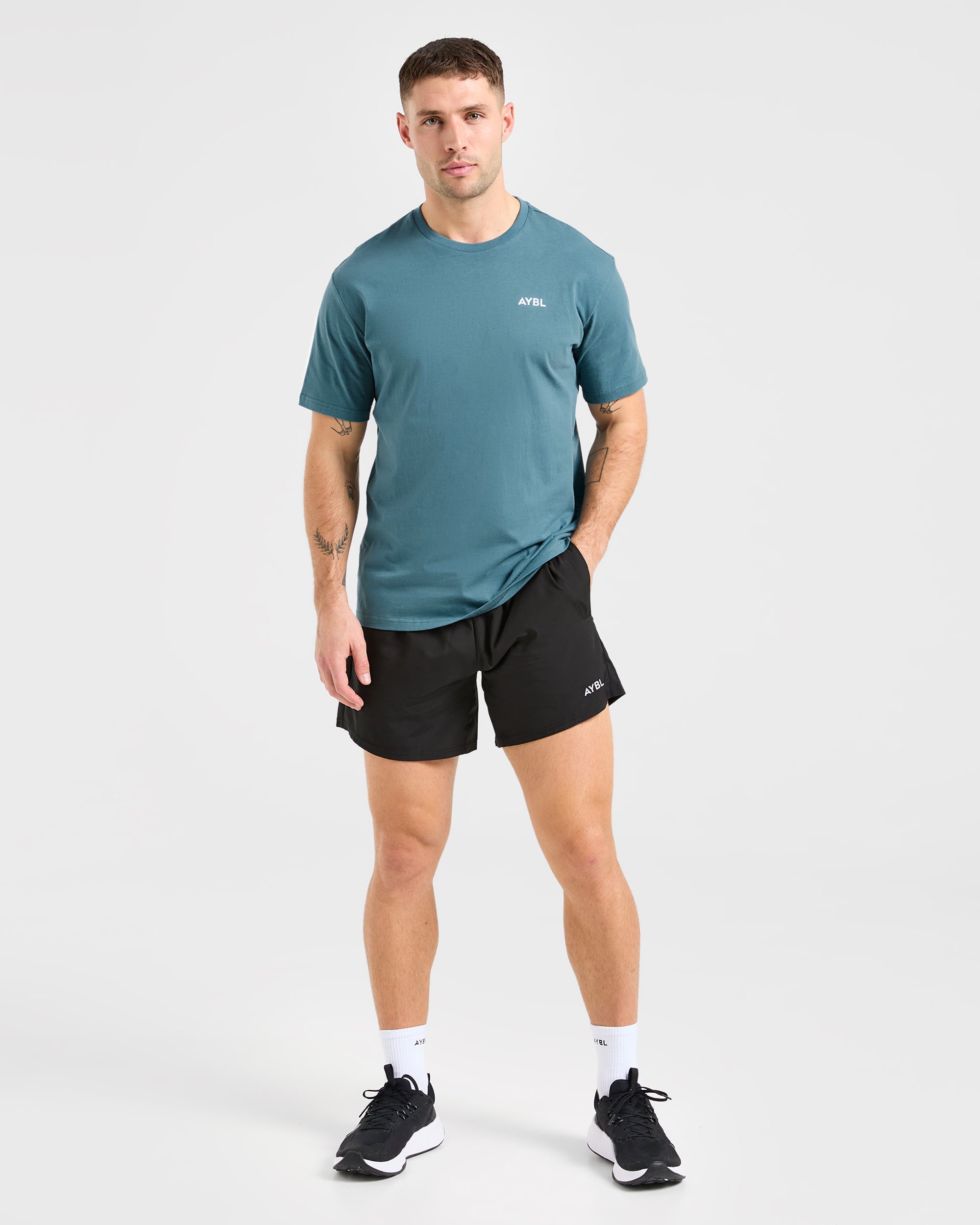 Essential T-Shirt – Atlantic Teal