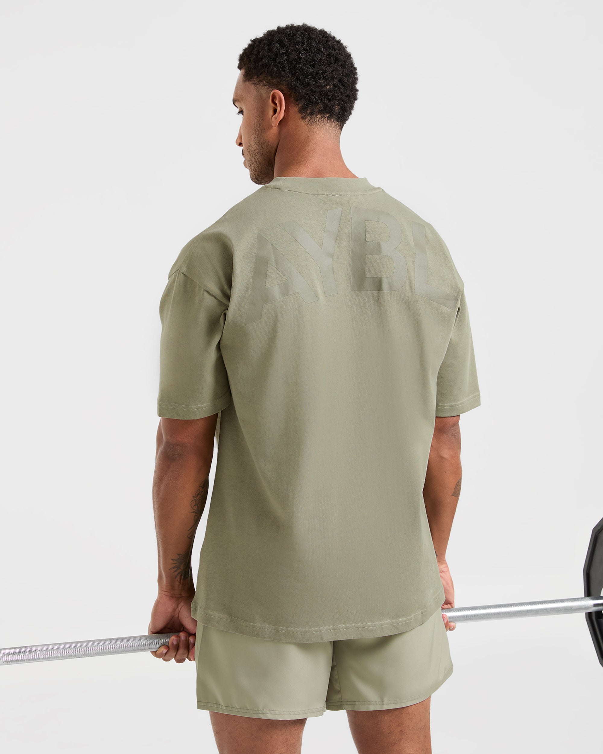 Essential Oversized T Shirt - Desert Olive