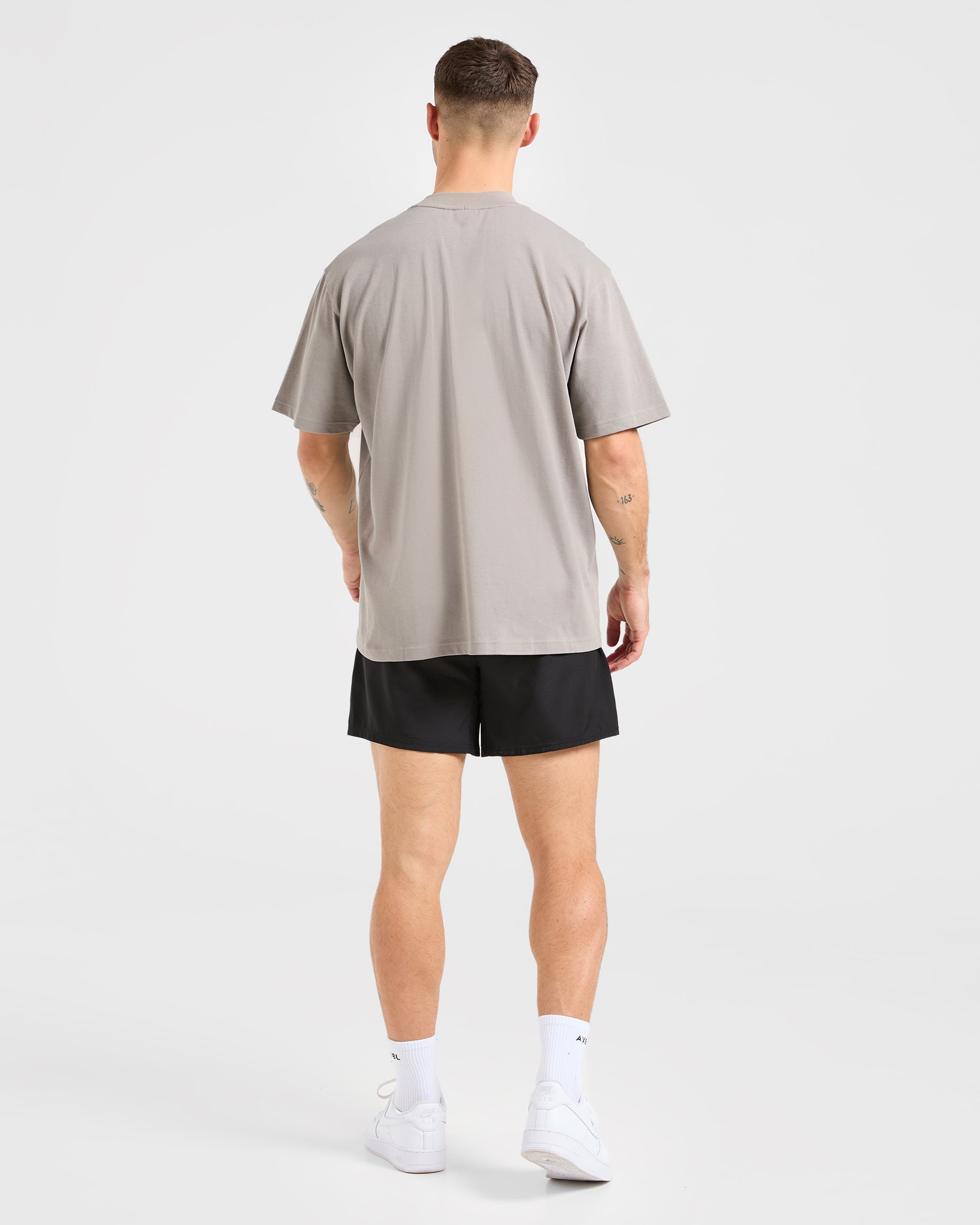 Lift Club Oversized T Shirt - Fog