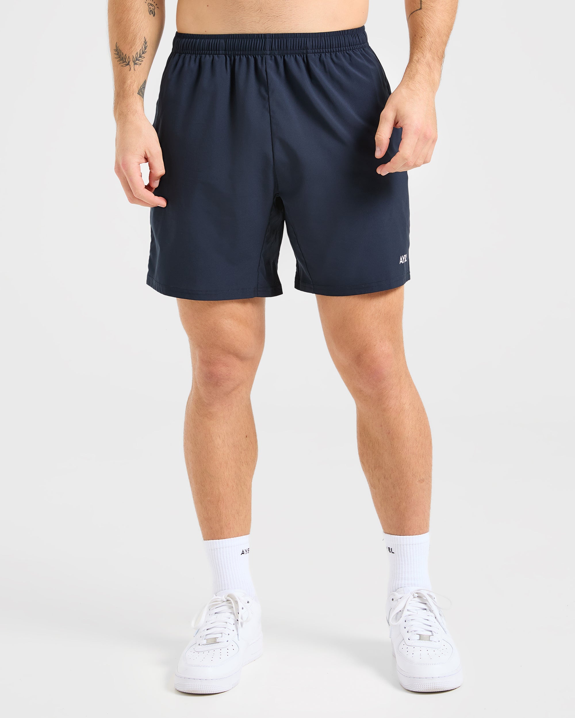 Core 7" Shorts – Marineblau