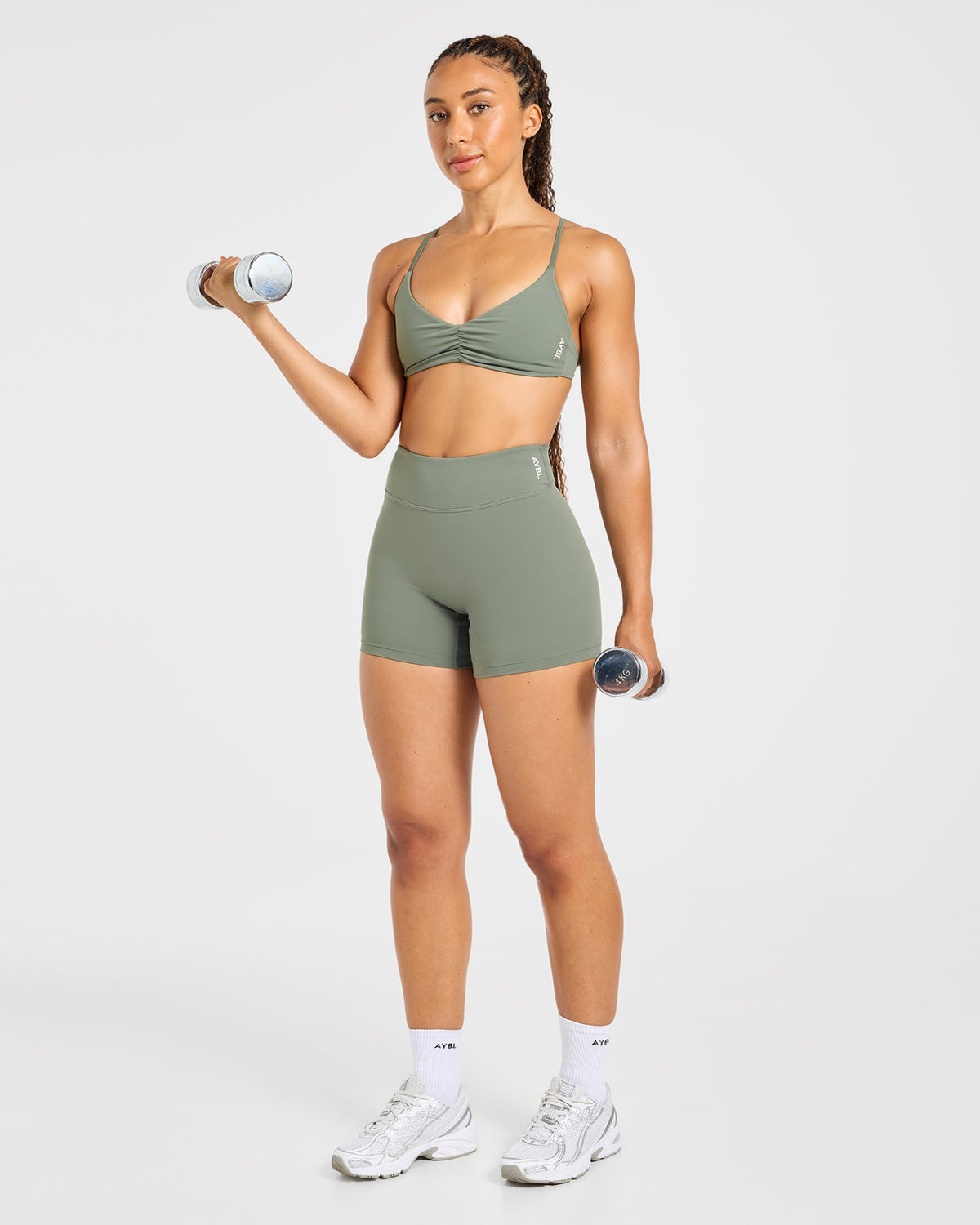 Physique Shorts - Muted Khaki