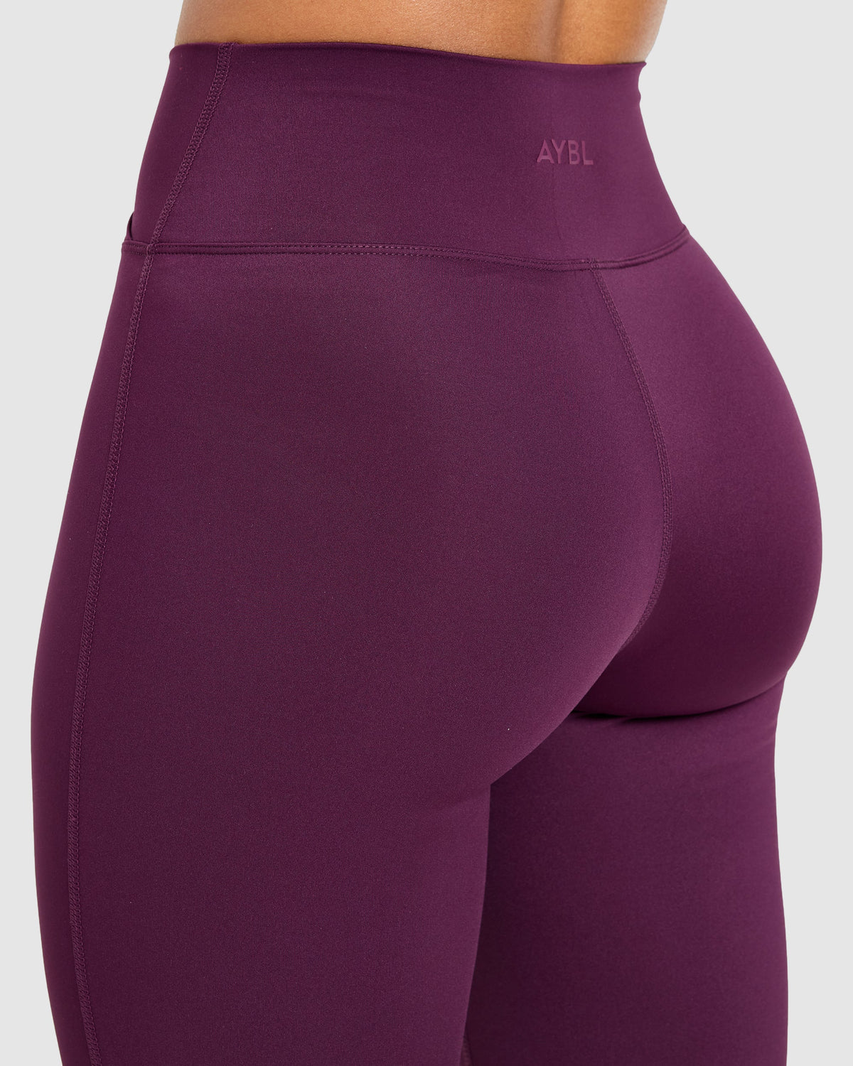 Sculpt Wrap Capri - Plum