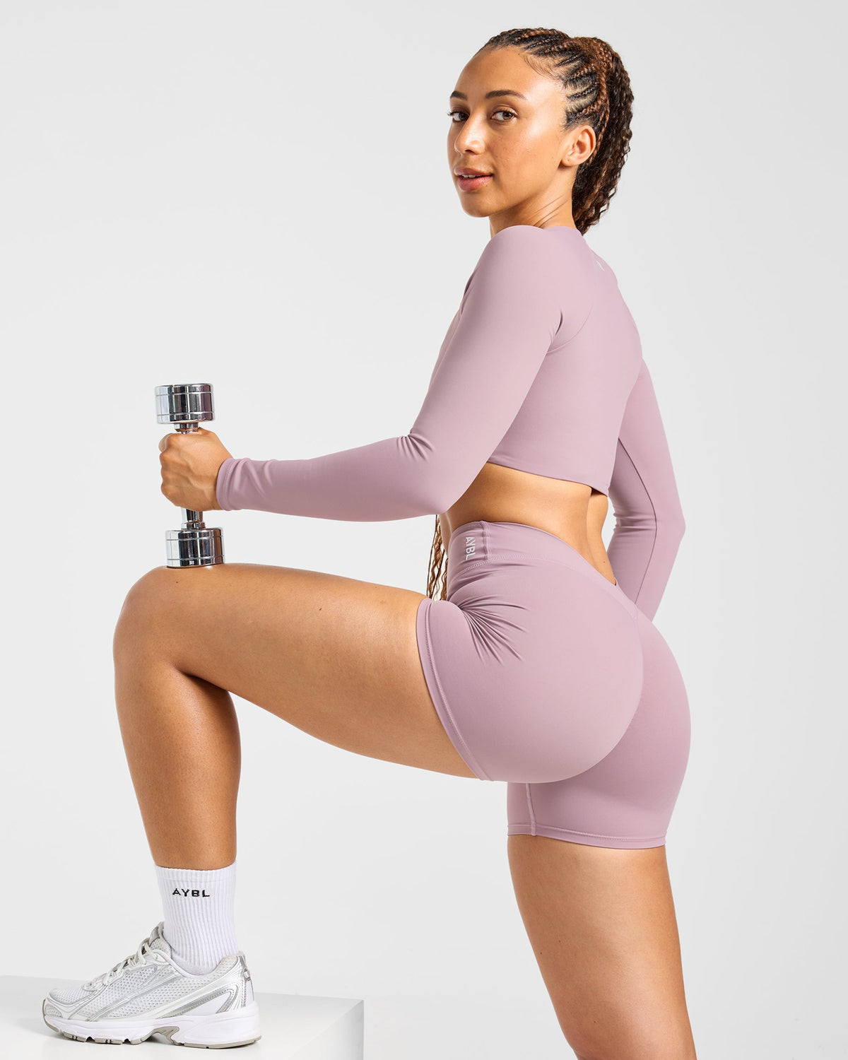 Physique Shorts - Dusty Mauve