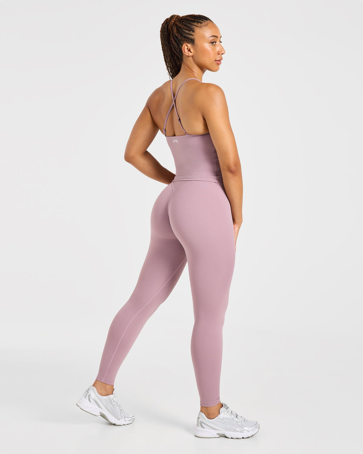 Physique Tank Top - Dusty Mauve