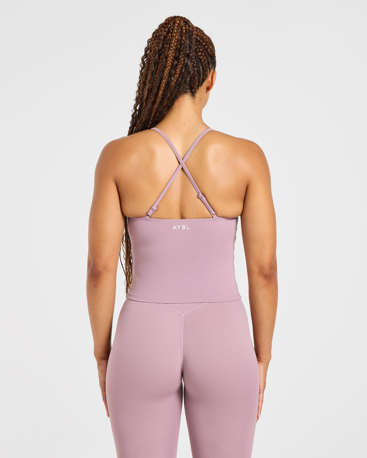 Physique Tank Top - Dusty Mauve