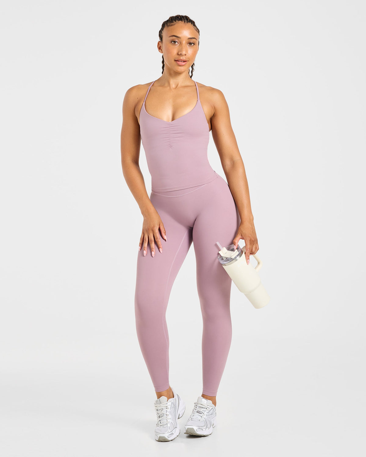 Physique Leggings - Dusty Mauve