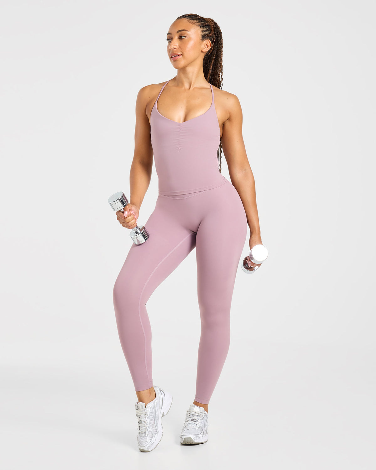 Physique Leggings - Dusty Mauve