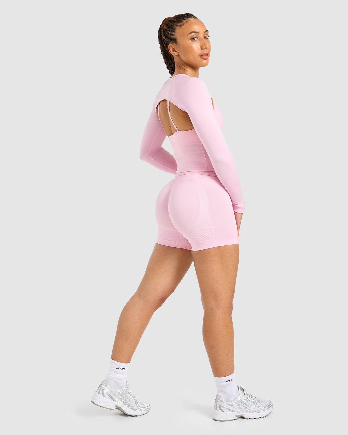 Adapt Seamless Shrug - Spring Pink