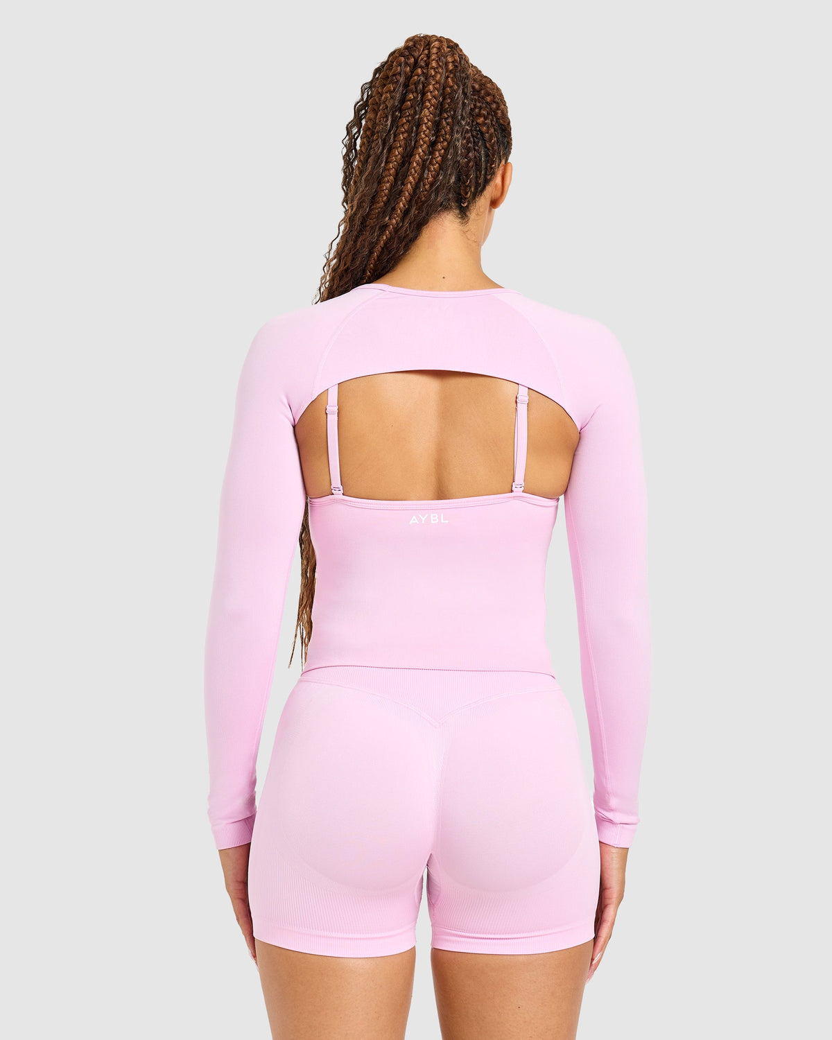 Adapt Seamless Shrug - Spring Pink